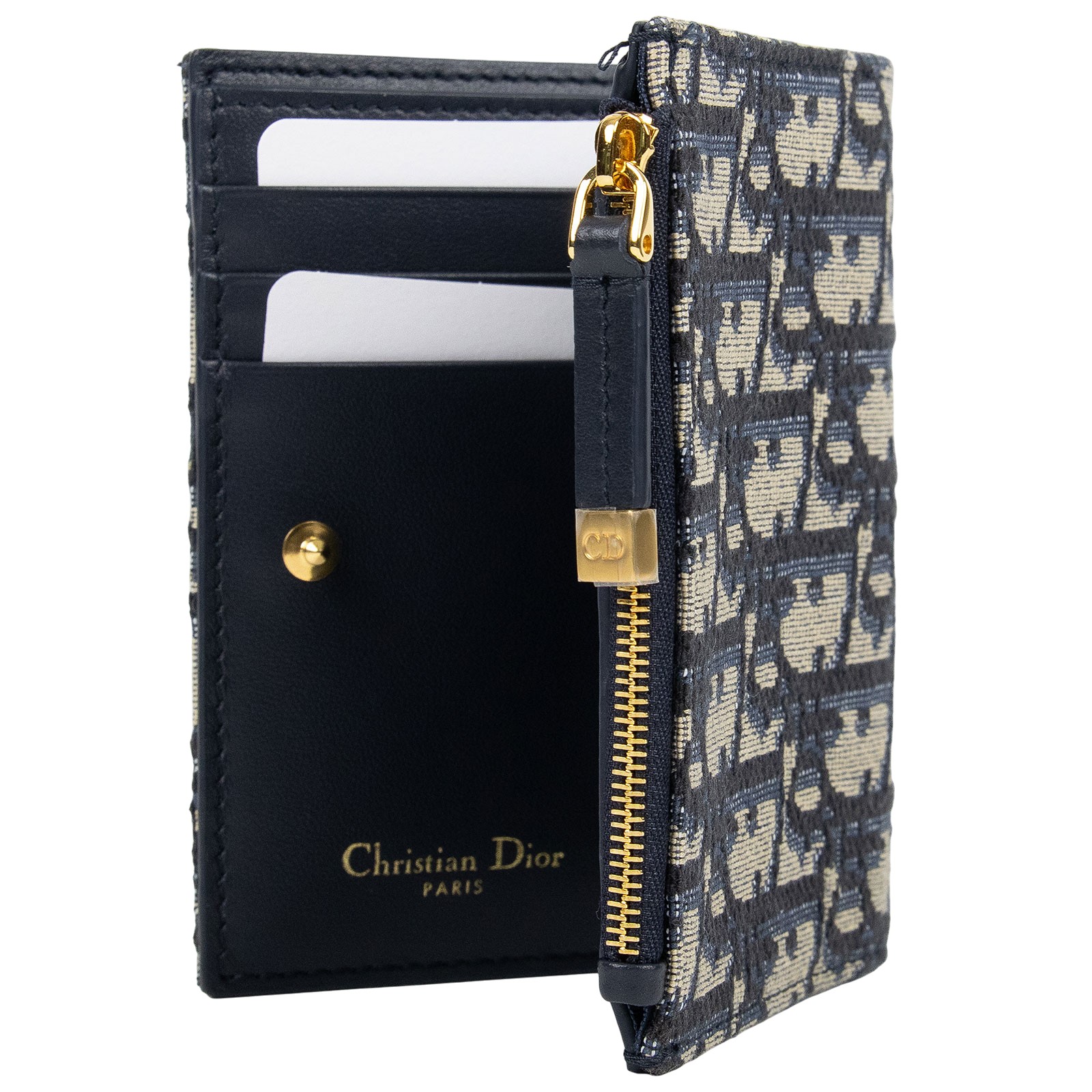 迪奧 CHRISTIAN DIOR 30 Montaigne Dahlia 銀包 錢包 卡夾 零錢包 S2197UTZQ  原廠盒子/防塵袋