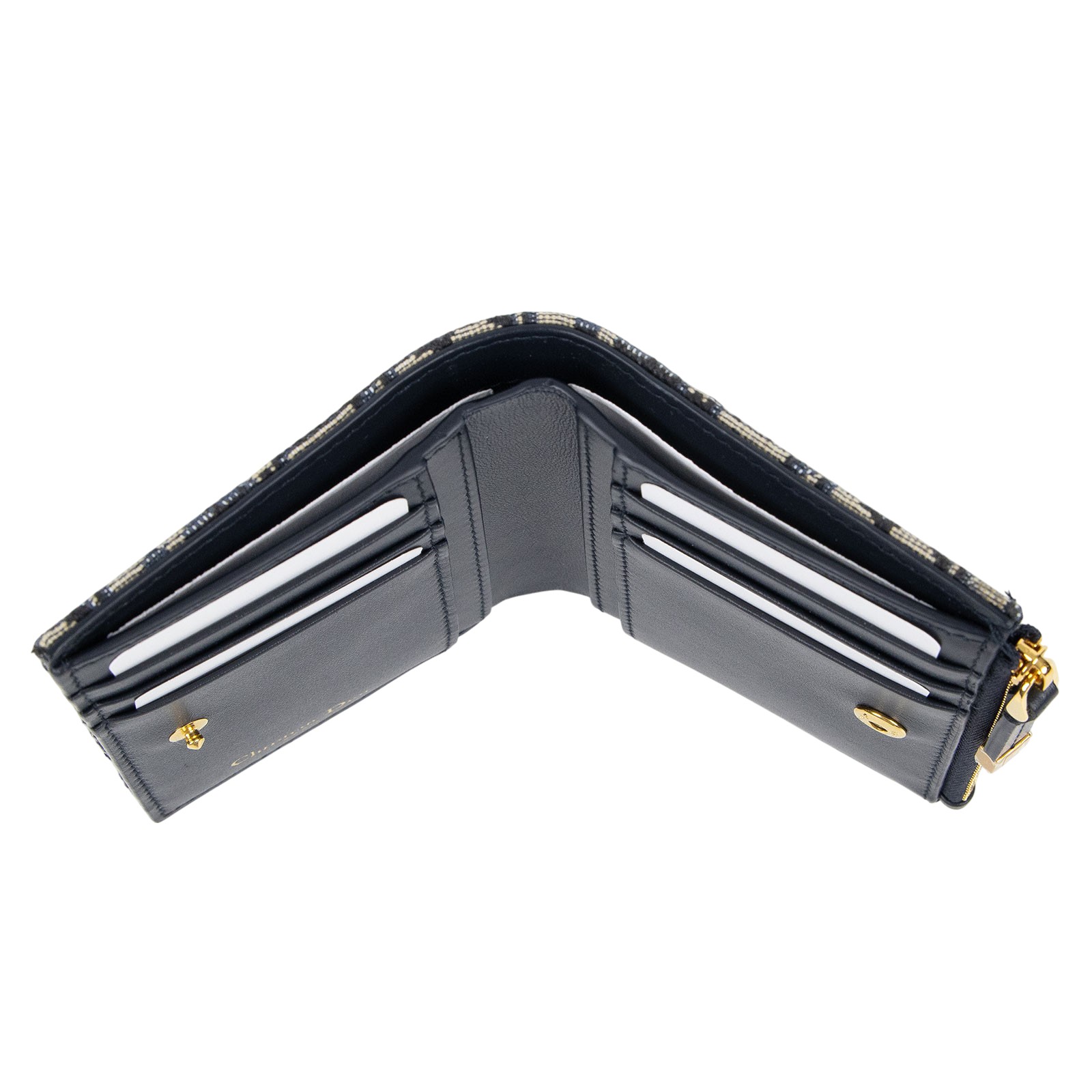 迪奧 CHRISTIAN DIOR 30 Montaigne Dahlia 銀包 錢包 卡夾 零錢包 S2197UTZQ  原廠盒子/防塵袋