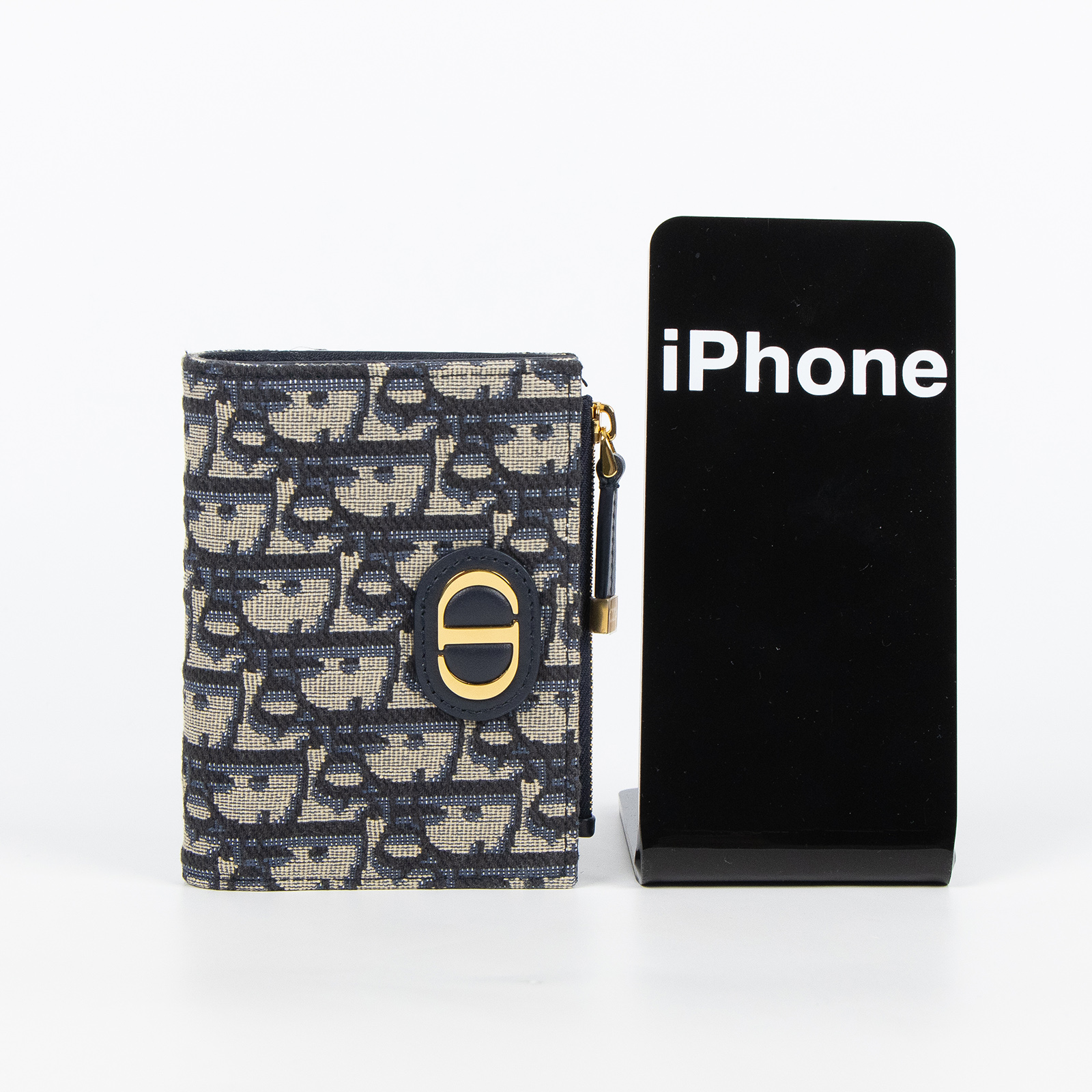 迪奧 CHRISTIAN DIOR 30 Montaigne Dahlia 銀包 錢包 卡夾 零錢包 S2197UTZQ  原廠盒子/防塵袋