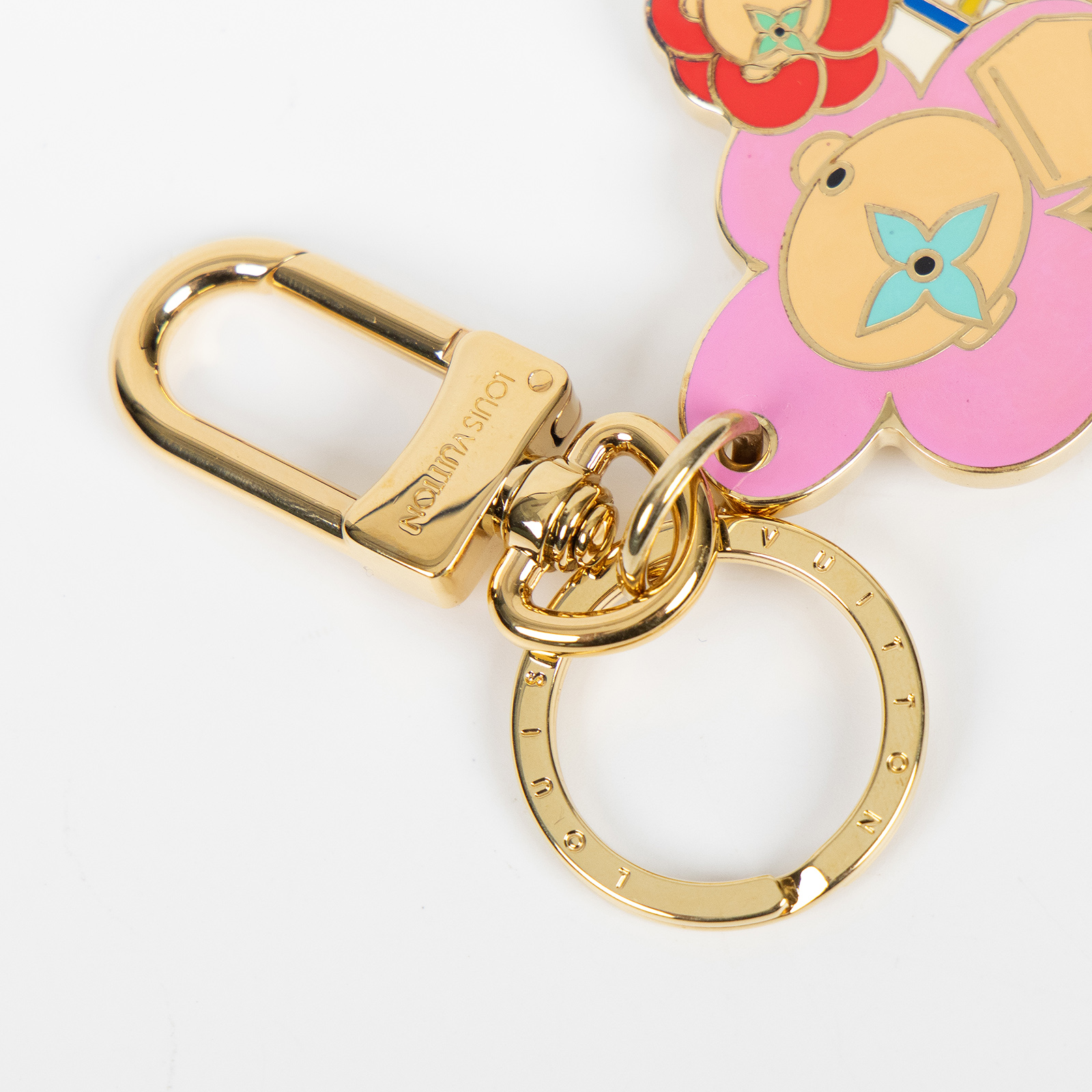 路易威登 LOUIS VUITTON Vivienne Vero Christmas 聖誕 限定 包掛 吊飾 鑰匙圈  M00871  防塵袋