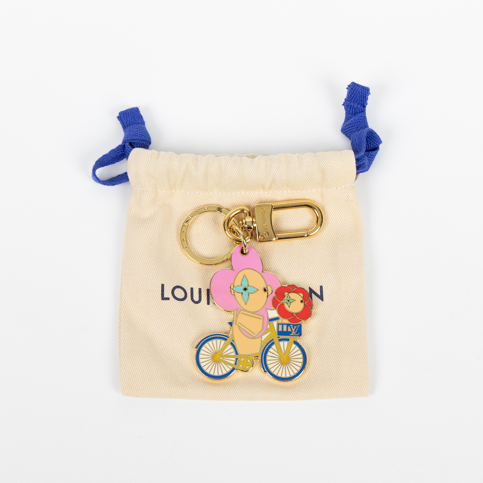 路易威登 LOUIS VUITTON Vivienne Vero Christmas 聖誕 限定 包掛 吊飾 鑰匙圈  M00871  防塵袋