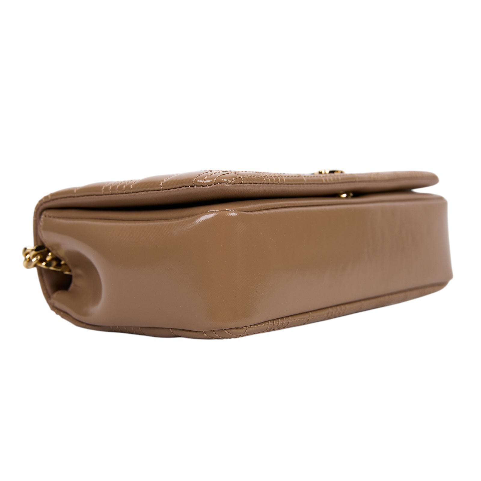 博柏利 BURBERRY Lola TB LOGO WOC 肩背包 80316171 奶茶TB LOLA包 原廠盒子/防塵袋