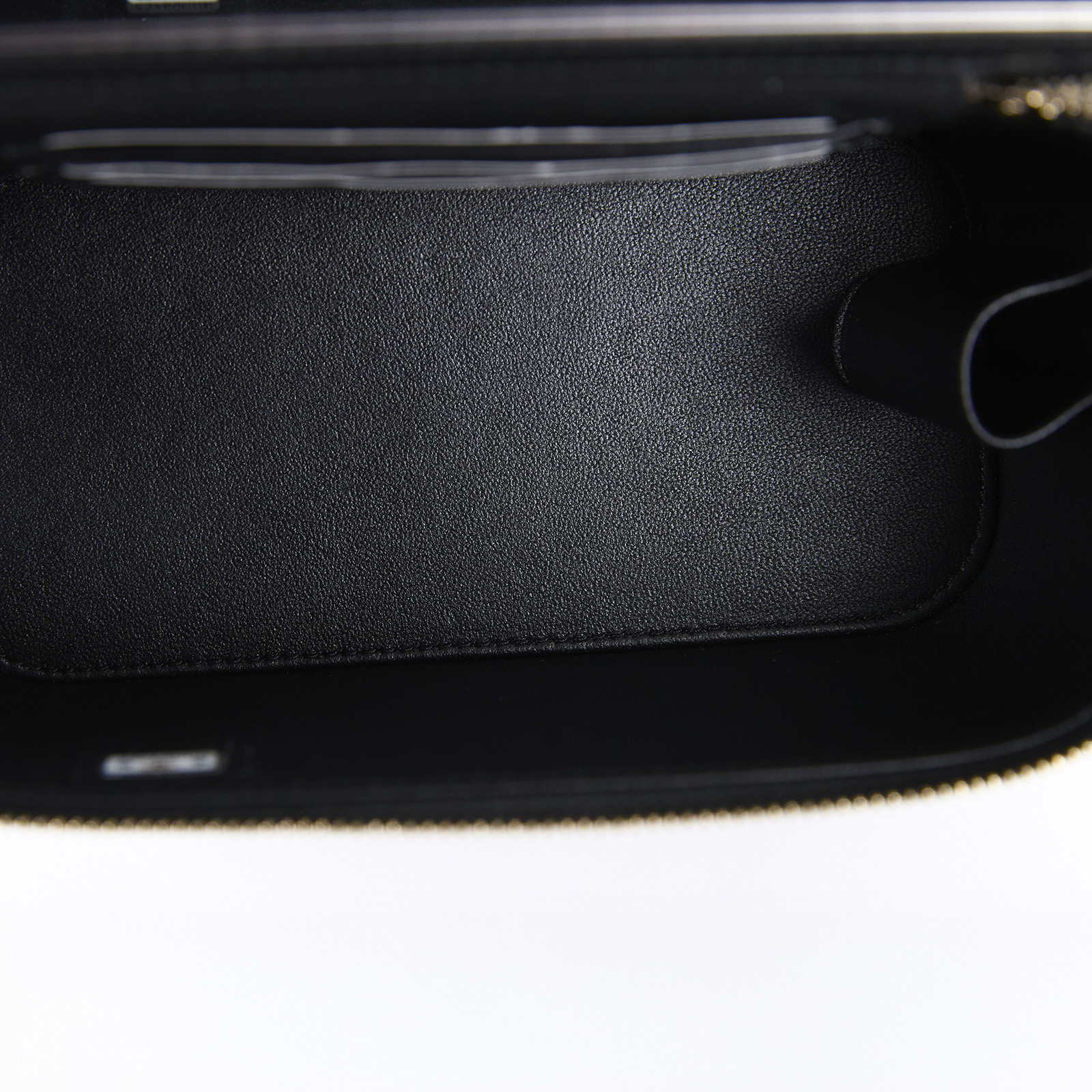 香奈兒 CHANEL Vanity Case 化妝箱 AP2199 B06660 晶片款 黑淡金羊化妝盒 防塵袋/原廠盒子/澳洲購買證明影本