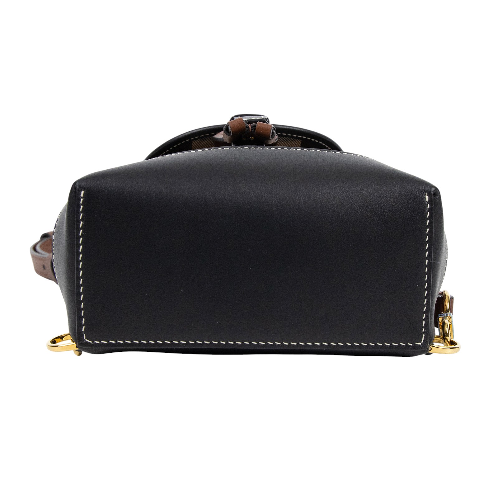 博柏利 BURBERRY Micro 後背包 80584691 經典格紋帆布迷你後背包 防塵袋/購買證明正本