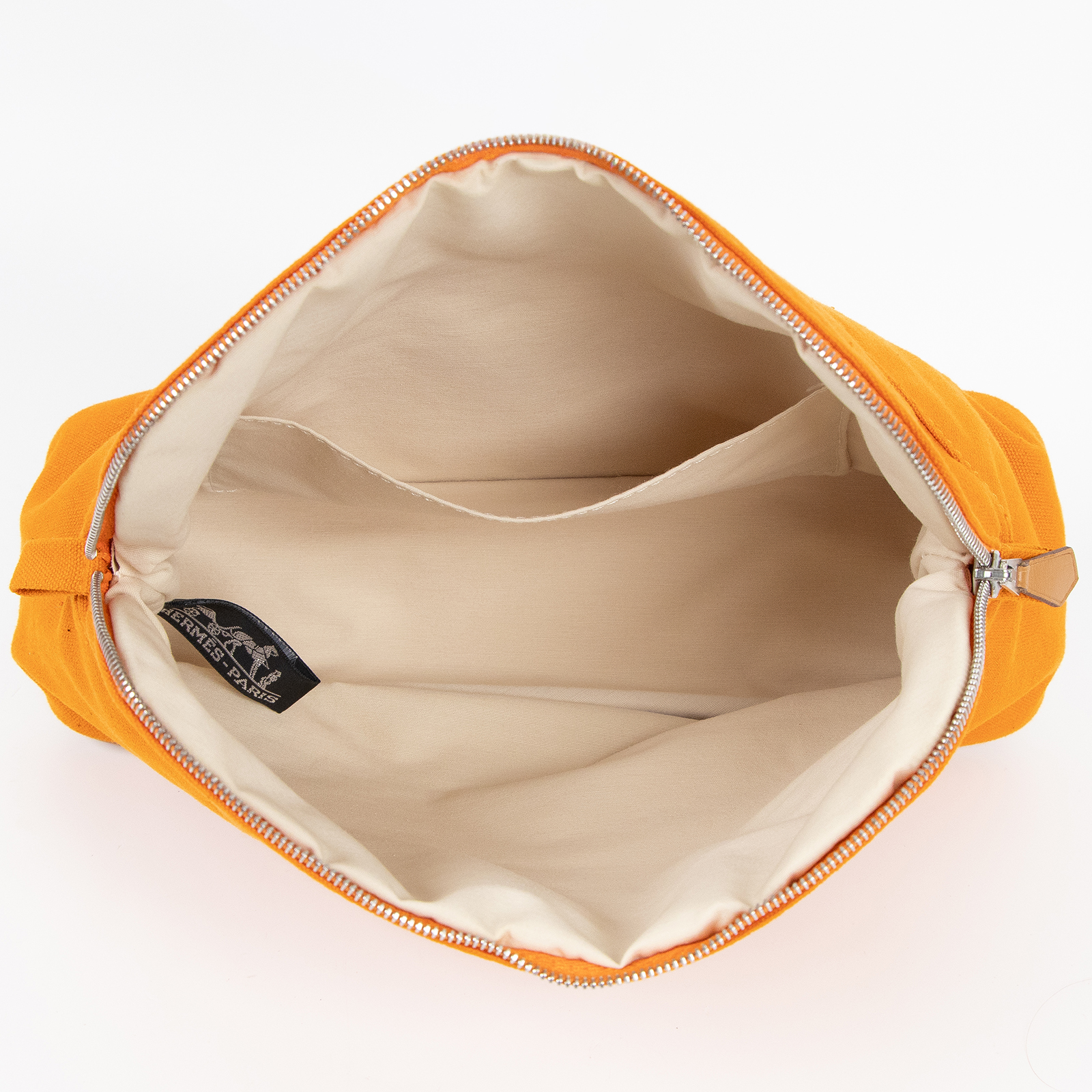 愛馬仕 Hermes Bolide 收納包 迷你 火橘色 H104773Mv02  橘BOLIDE化妝包 無附屬品