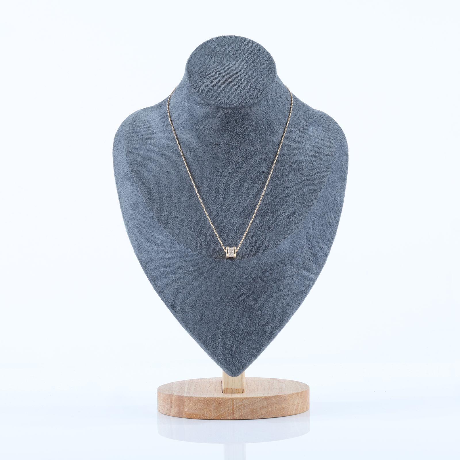 寶格麗 BVLGARI B.zero1 項鏈 351116 RG 帶鑽B.zero1 MINI 項鏈 原廠盒子/保證卡