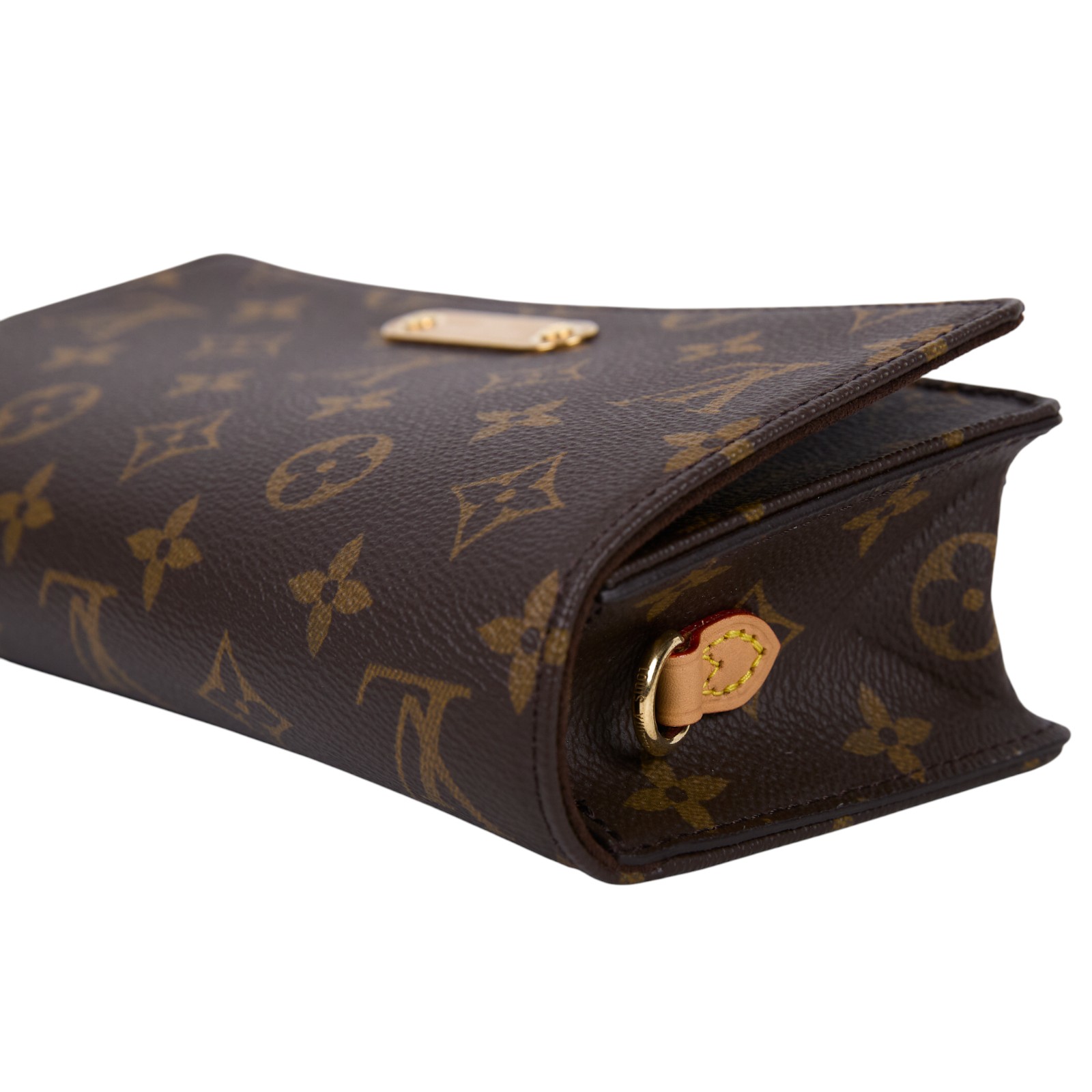 路易威登 LOUIS VUITTON Wallet On Chain Lily 三合一 斜挎包 經典原花 帆布 錢包 M82509 晶片款  原廠盒子/防塵袋