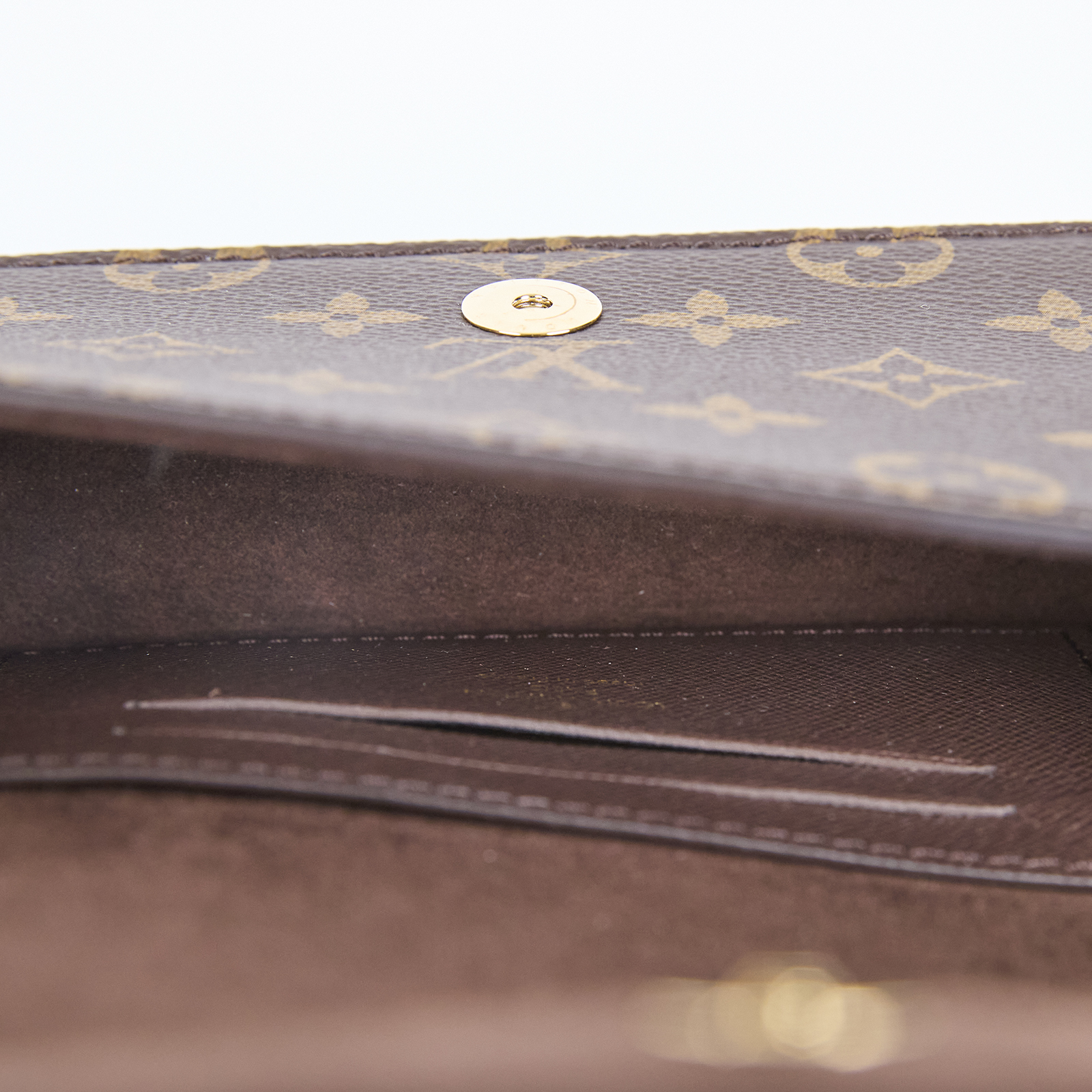 路易威登 LOUIS VUITTON Wallet On Chain Lily 三合一 斜挎包 經典原花 帆布 錢包 M82509 晶片款  原廠盒子/防塵袋