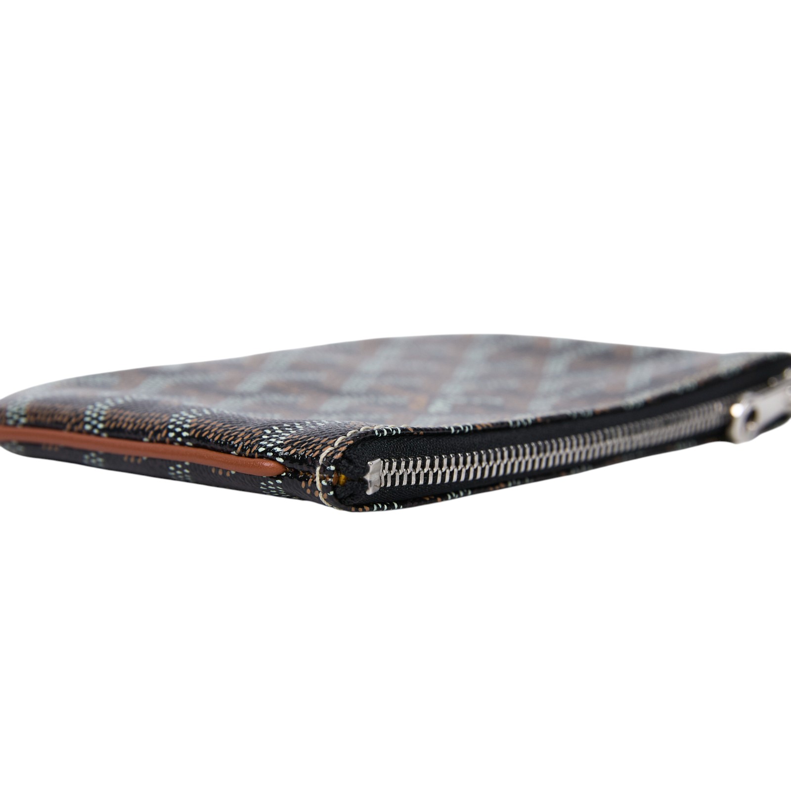 高雅德 GOYARD Sénat Mini Pouch 迷你小包 SENAT2MINTY 棕SENNA MINI POUCH 無附屬品