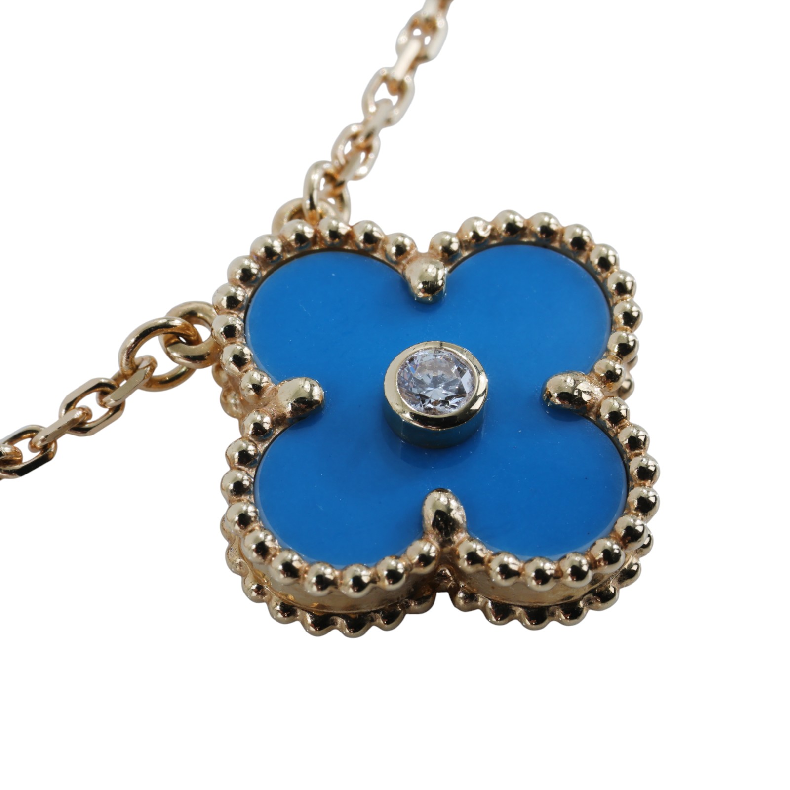 梵克雅寶 Van Cleef & Arpels Vintage Alhambra 吊墜 小型 VCARP46000  原廠盒子2/台灣發票/購買證明正本