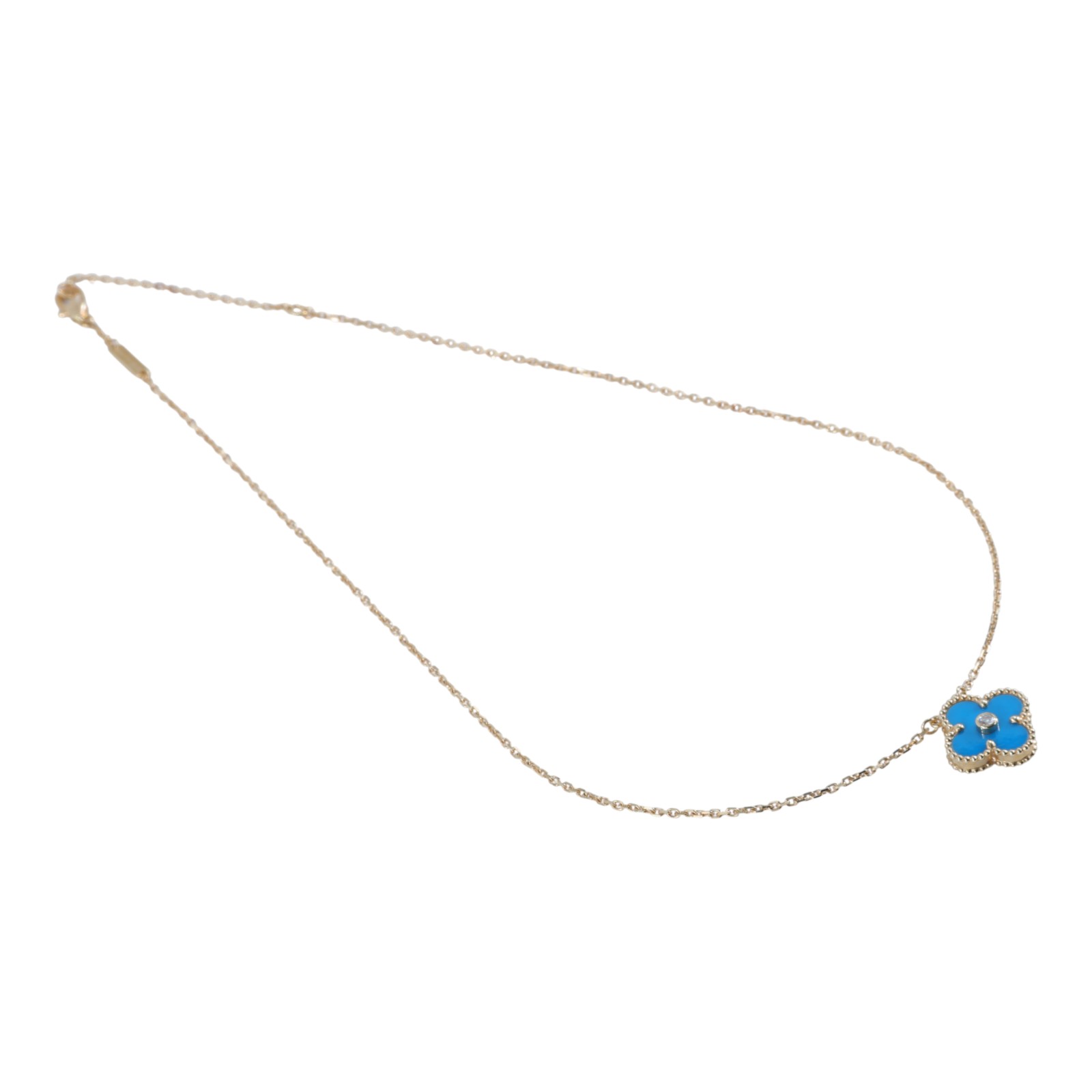 梵克雅寶 Van Cleef & Arpels Vintage Alhambra 吊墜 小型 VCARP46000  原廠盒子2/台灣發票/購買證明正本