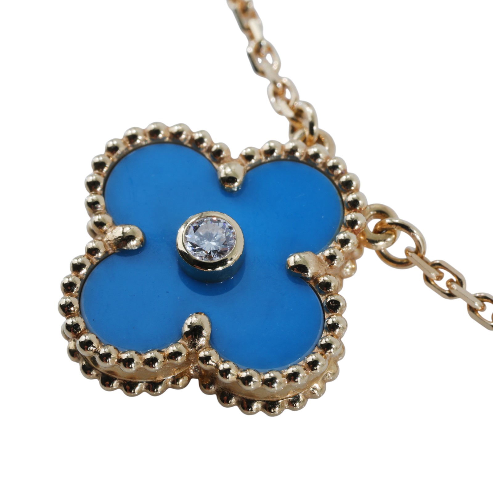 梵克雅寶 Van Cleef & Arpels Vintage Alhambra 吊墜 小型 VCARP46000  原廠盒子2/台灣發票/購買證明正本