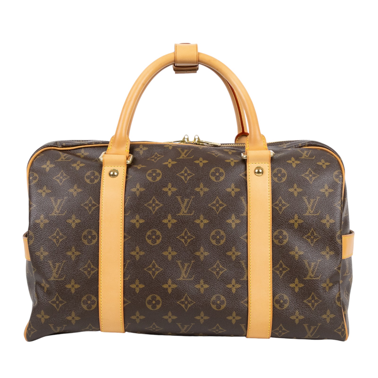 路易威登 LOUIS VUITTON Carryall 老花 手提包 行李包 M40074 原花手提行李包 釦環/鎖組/防塵袋