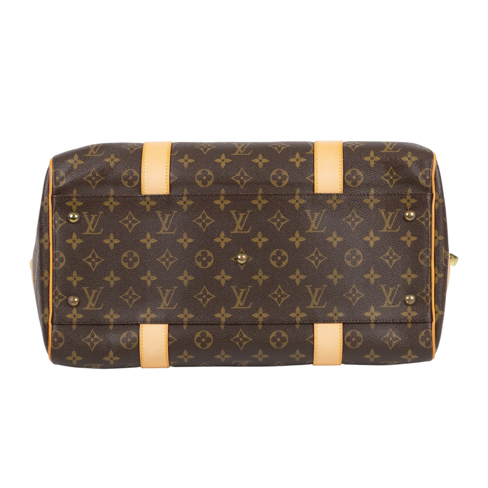 路易威登 LOUIS VUITTON Carryall 老花 手提包 行李包 M40074 原花手提行李包 釦環/鎖組/防塵袋