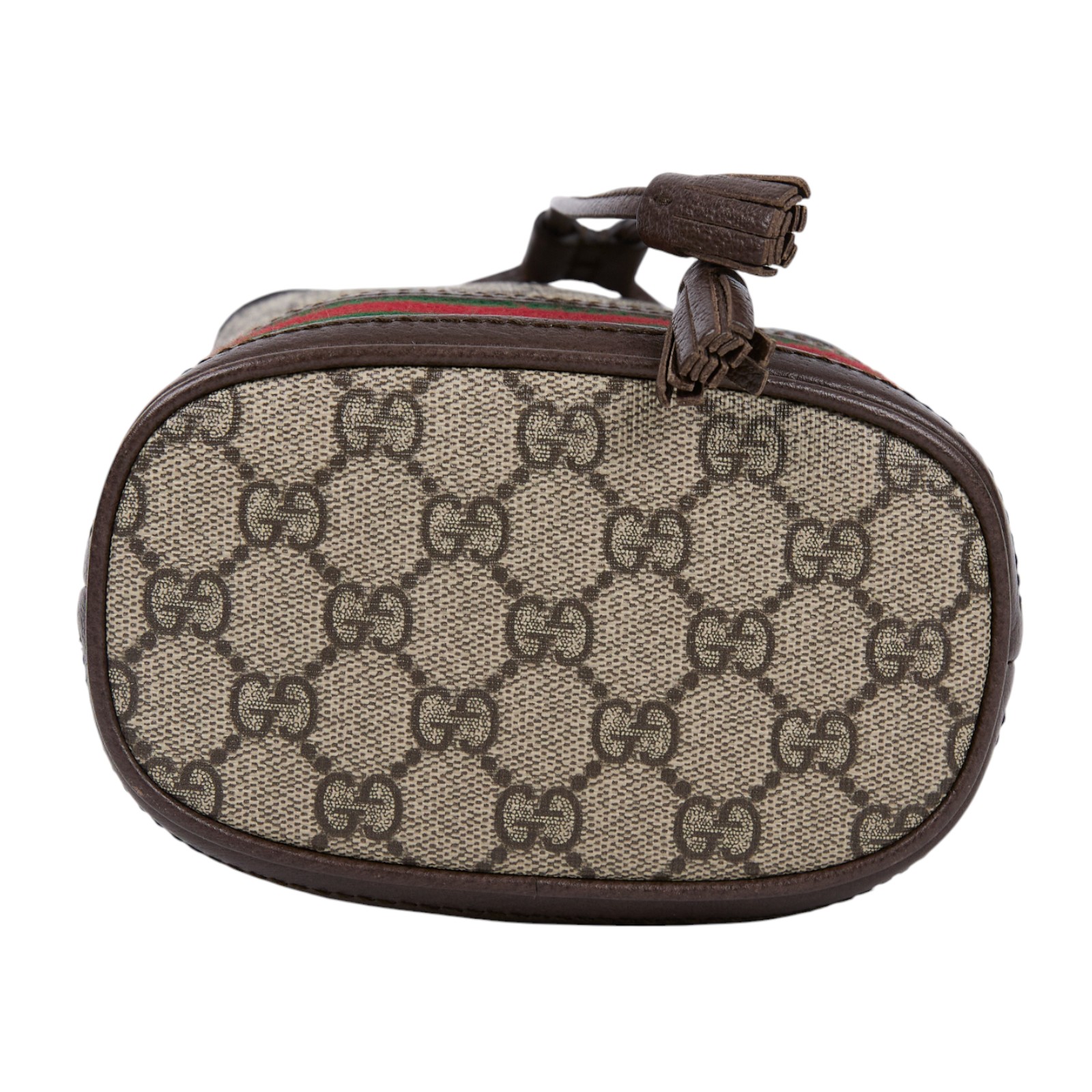 古馳 GUCCI Ophidia GG 迷你 水桶袋 米色 烏木色 550620 96I3B 棕GG紋OPHIDIA水桶包 防塵袋/原廠盒子/購買證明正本