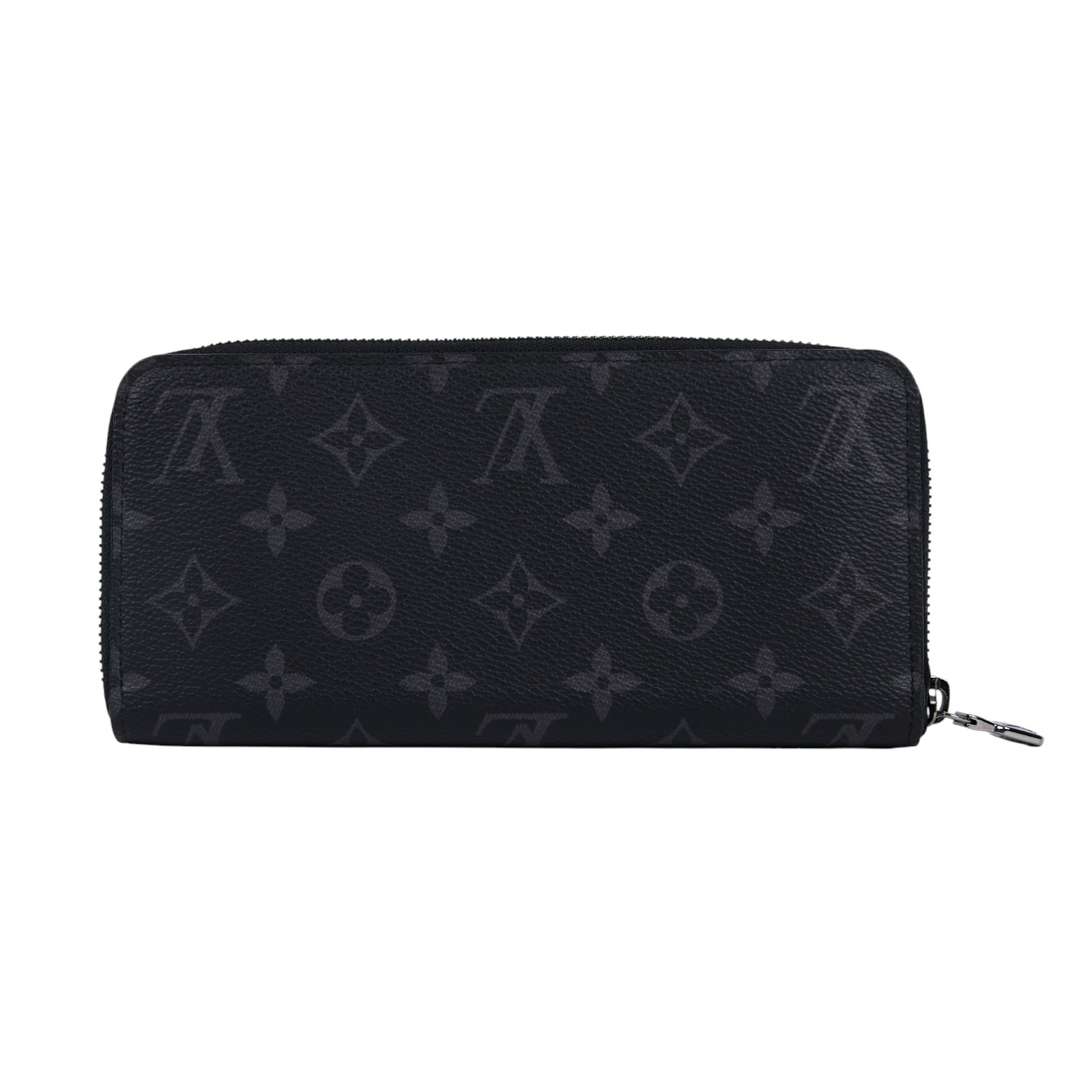 路易威登 LOUIS VUITTON 錢包 拉鍊 長夾 M11611 晶片款 黑原花拉鍊長夾 防塵袋/原廠盒子/購買證明影本