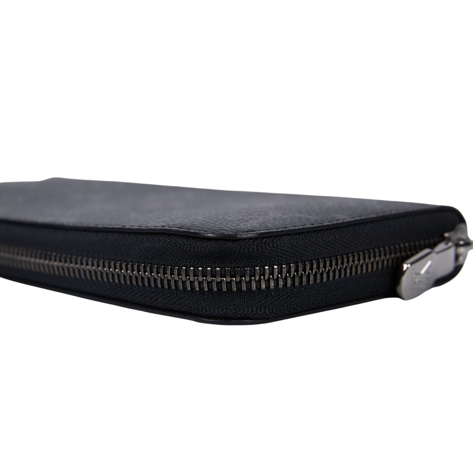 路易威登 LOUIS VUITTON 錢包 拉鍊 長夾 M11611 晶片款 黑原花拉鍊長夾 防塵袋/原廠盒子/購買證明影本