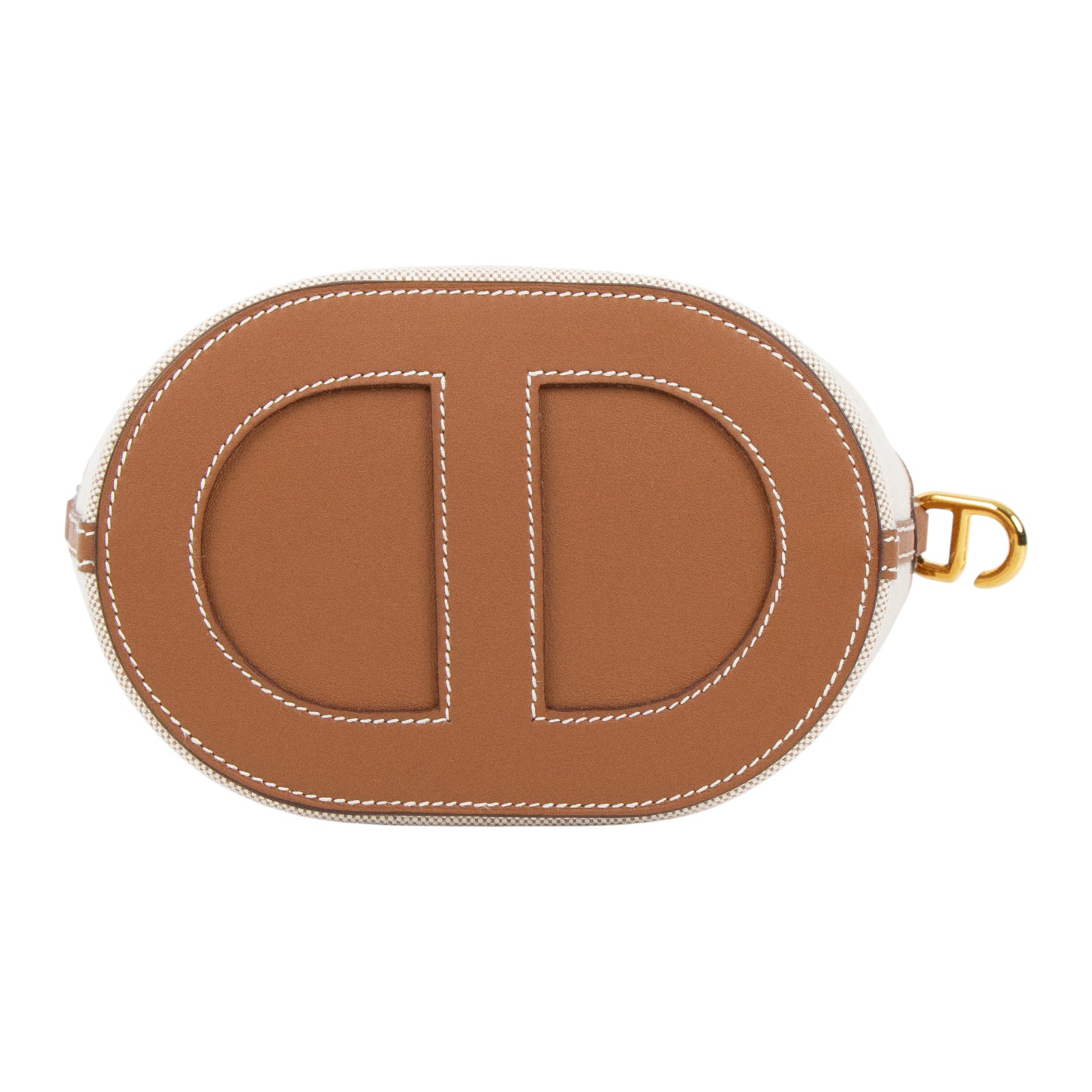 愛馬仕 Hermes In The Loop 18  豬鼻 菜籃子包 金色五金 棕色 米色 H085690CCAC /WMN007KD  防塵袋/購買證明影本