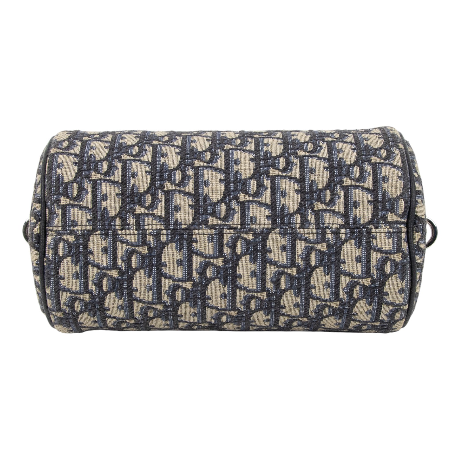 迪奧 CHRISTIAN DIOR Roller Bag 斜背包滾筒包 1ROPO061YKY 藍OBLIQUE ROLLER 圓筒包 防塵袋