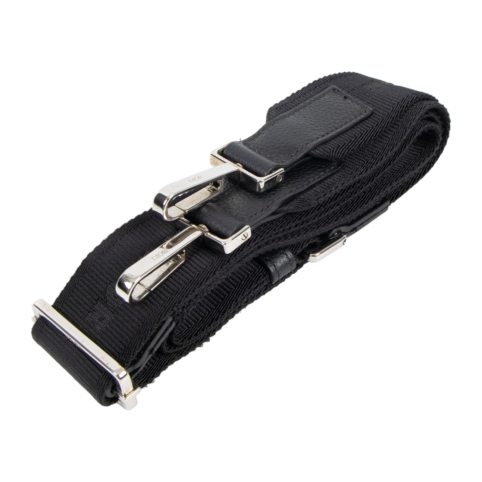 迪奧 CHRISTIAN DIOR Roller Bag 斜背包滾筒包 1ROPO061YKY 藍OBLIQUE ROLLER 圓筒包 防塵袋