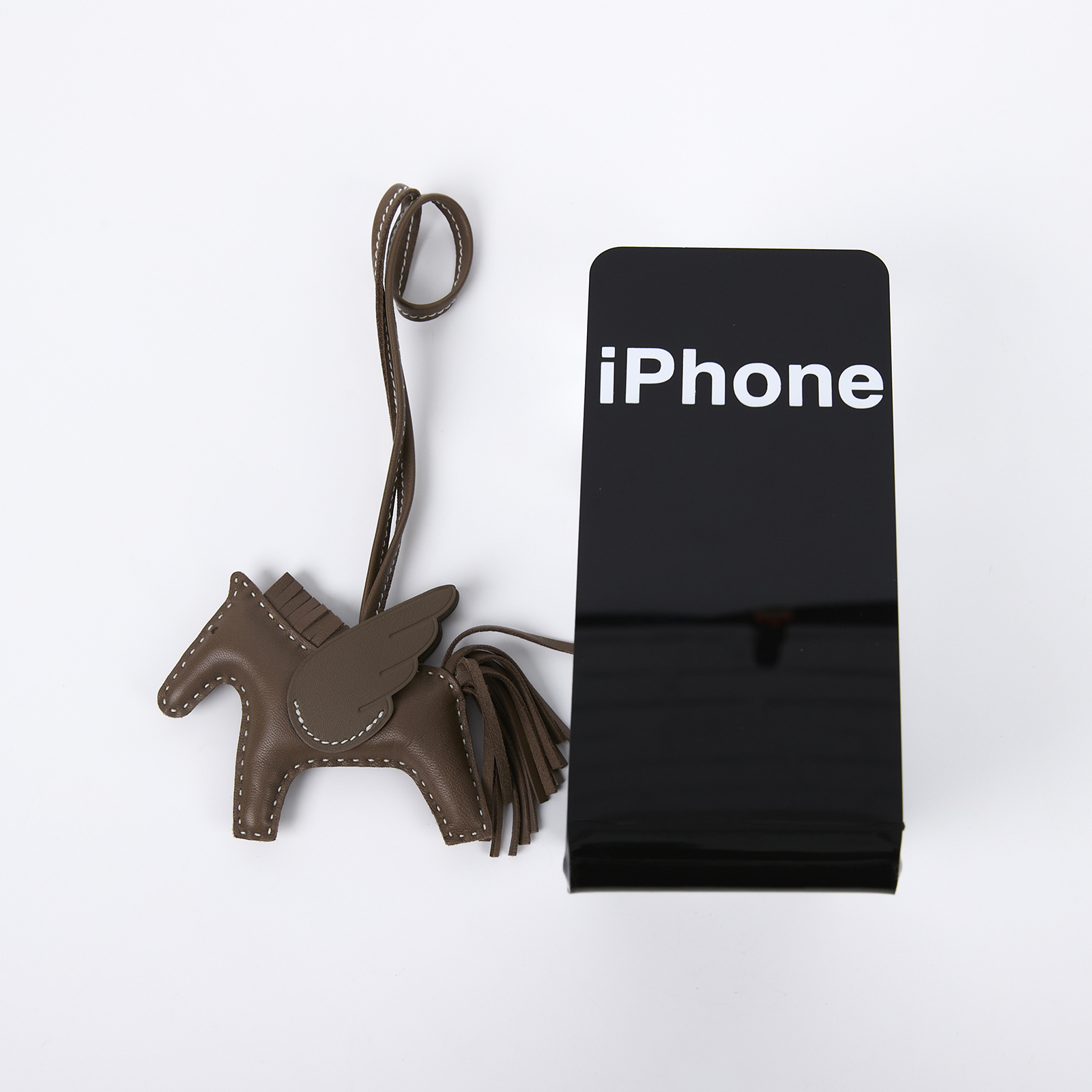 愛馬仕 Hermes Rodeo PM 飛馬 吊飾 RODEOPM W SI 大象灰飛馬RODEO PM 無附屬品