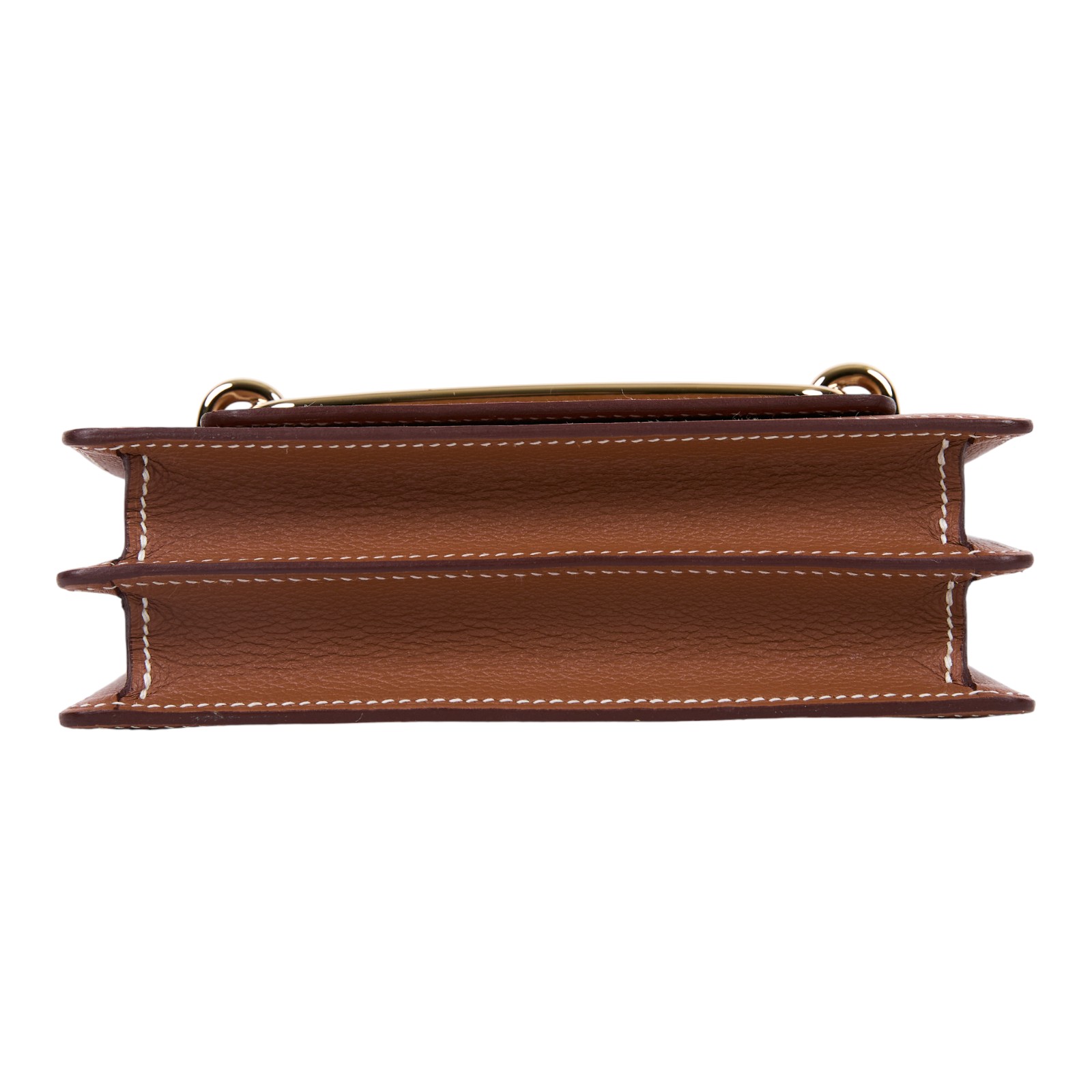 愛馬仕 Hermes Roulis 豬鼻子 斜背包 18 Mini 金色五金 金棕色 H070510CP37 /W HA 849 KA  防塵袋/原廠盒子/購買證明影本