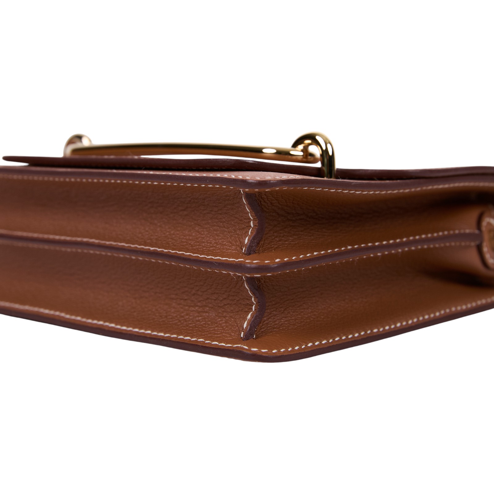 愛馬仕 Hermes Roulis 豬鼻子 斜背包 18 Mini 金色五金 金棕色 H070510CP37 /W HA 849 KA  防塵袋/原廠盒子/購買證明影本