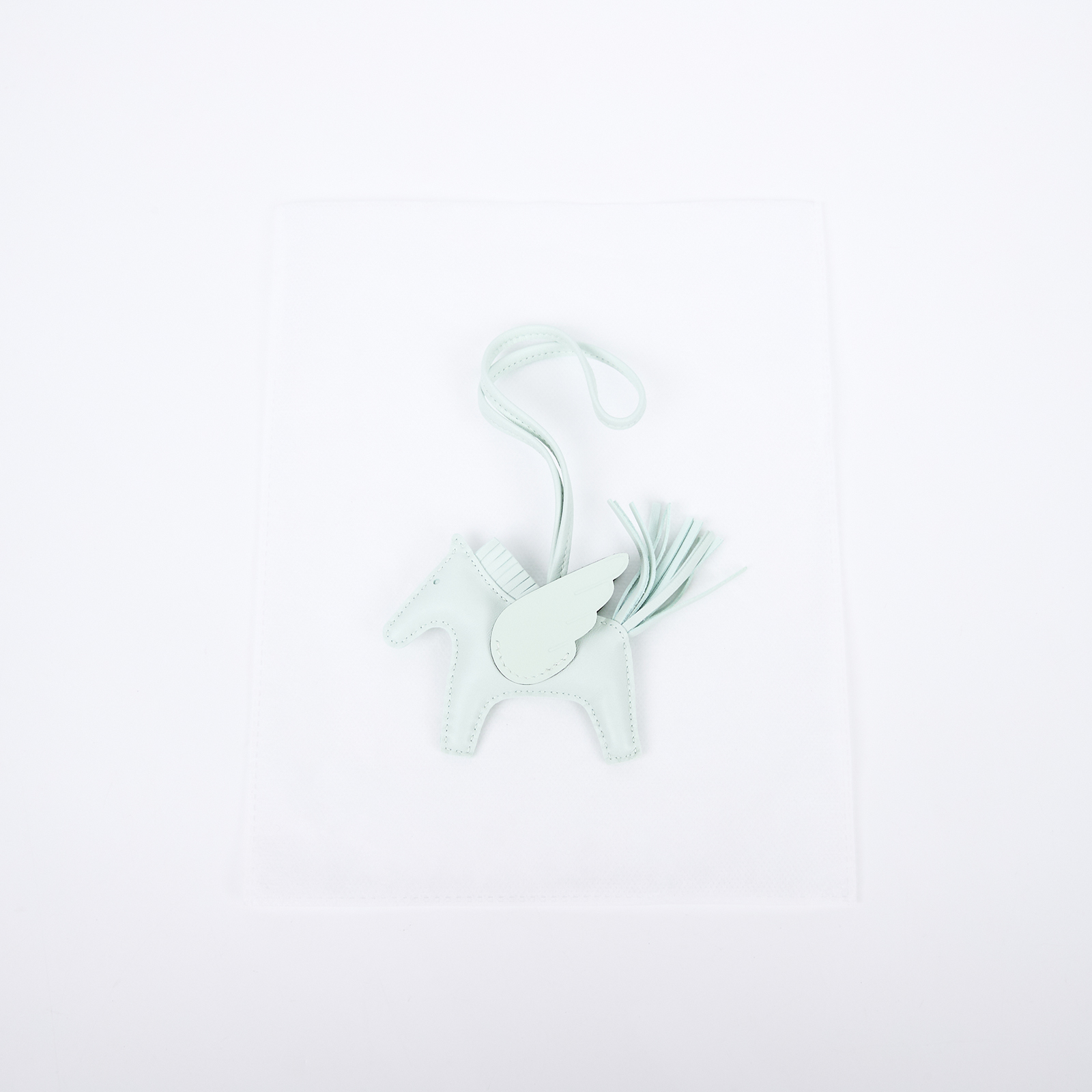 愛馬仕 Hermes Rodeo PM 飛馬 吊飾 RODEOPM W SI W刻 氣泡綠飛馬RODEO PM 無附屬品