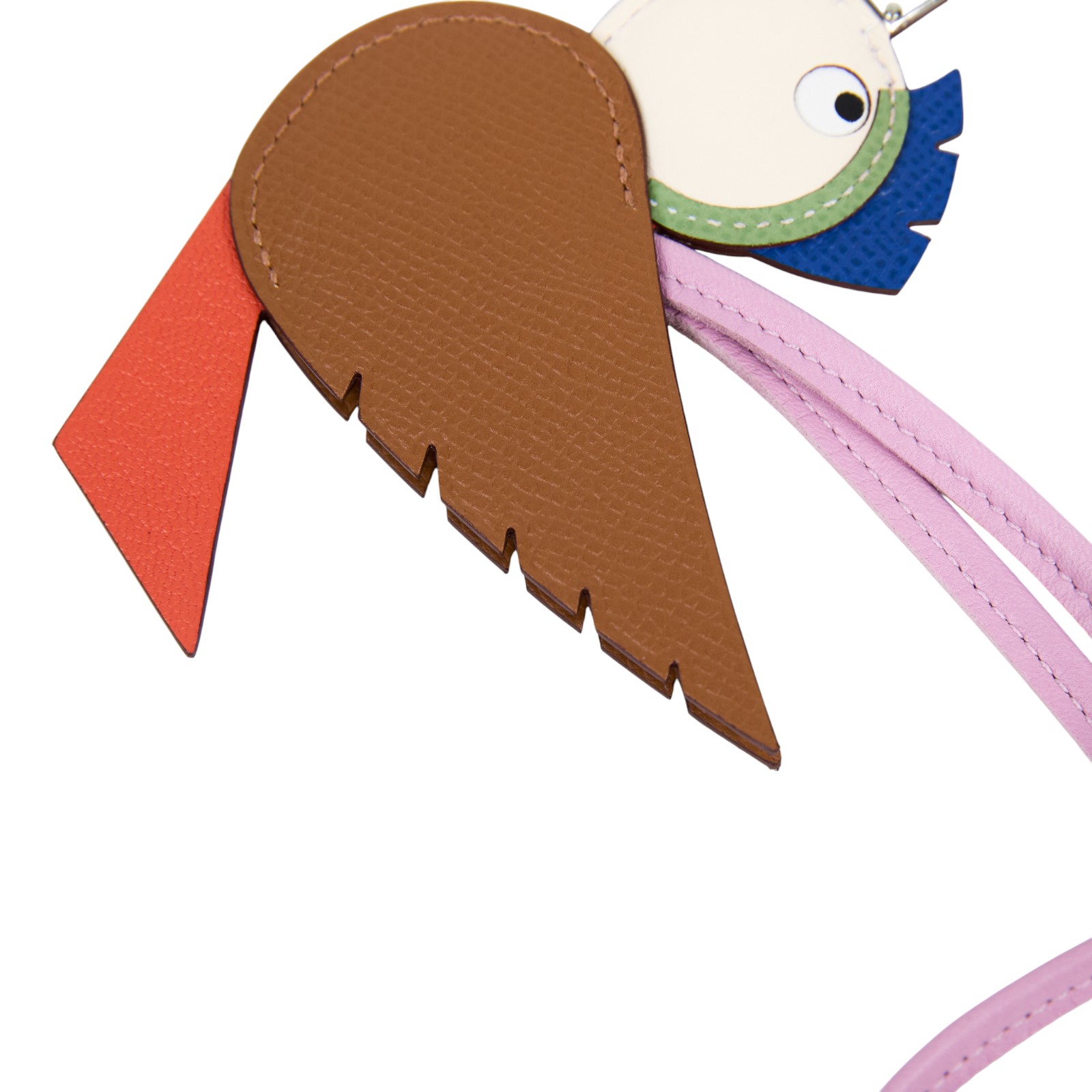 愛馬仕 Hermes Birdy 吊飾  K SI 003 DB K刻 布穀鳥KELLY釦吊飾 無附屬品