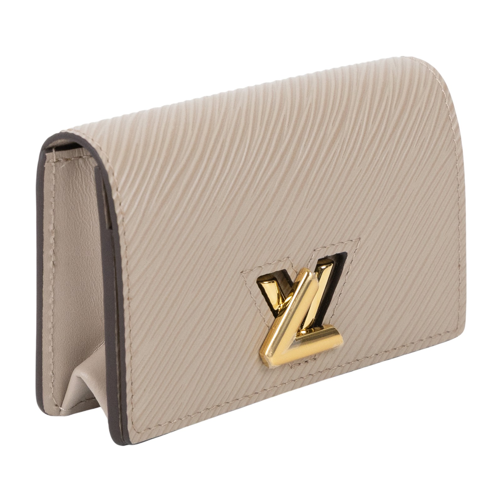 路易威登 LOUIS VUITTON Twist Multicartes 卡包 名片夾 M68757 晶片款 米灰TWIST短夾 原廠盒子/防塵袋/購買證明正本