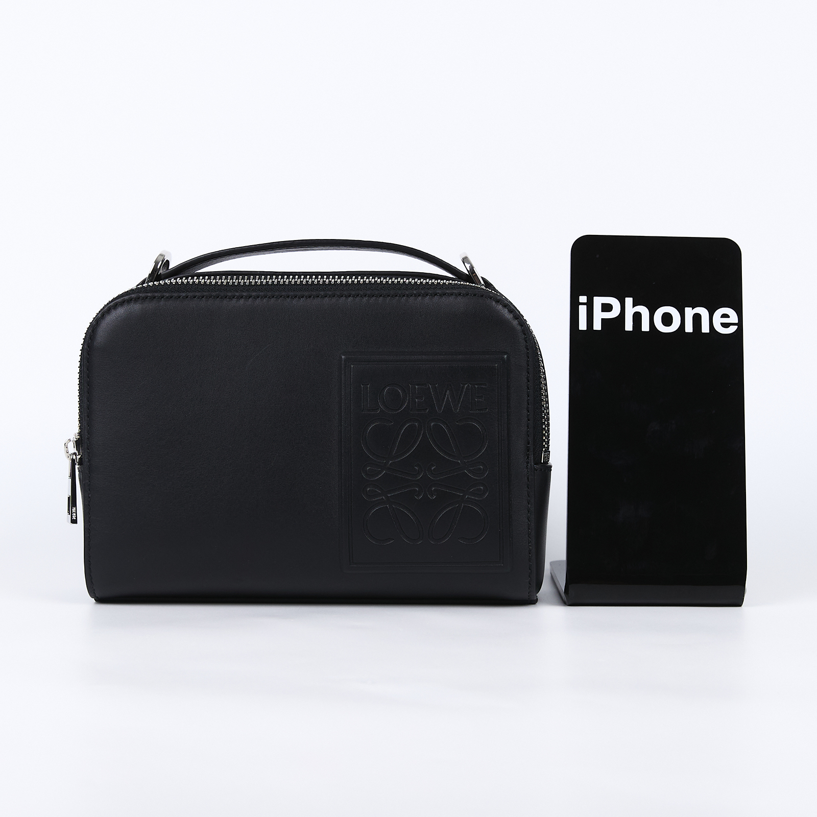 羅意威 LOEWE 斜背 相機包 迷你 C565R41X01 黑色MINI相機包 防塵袋