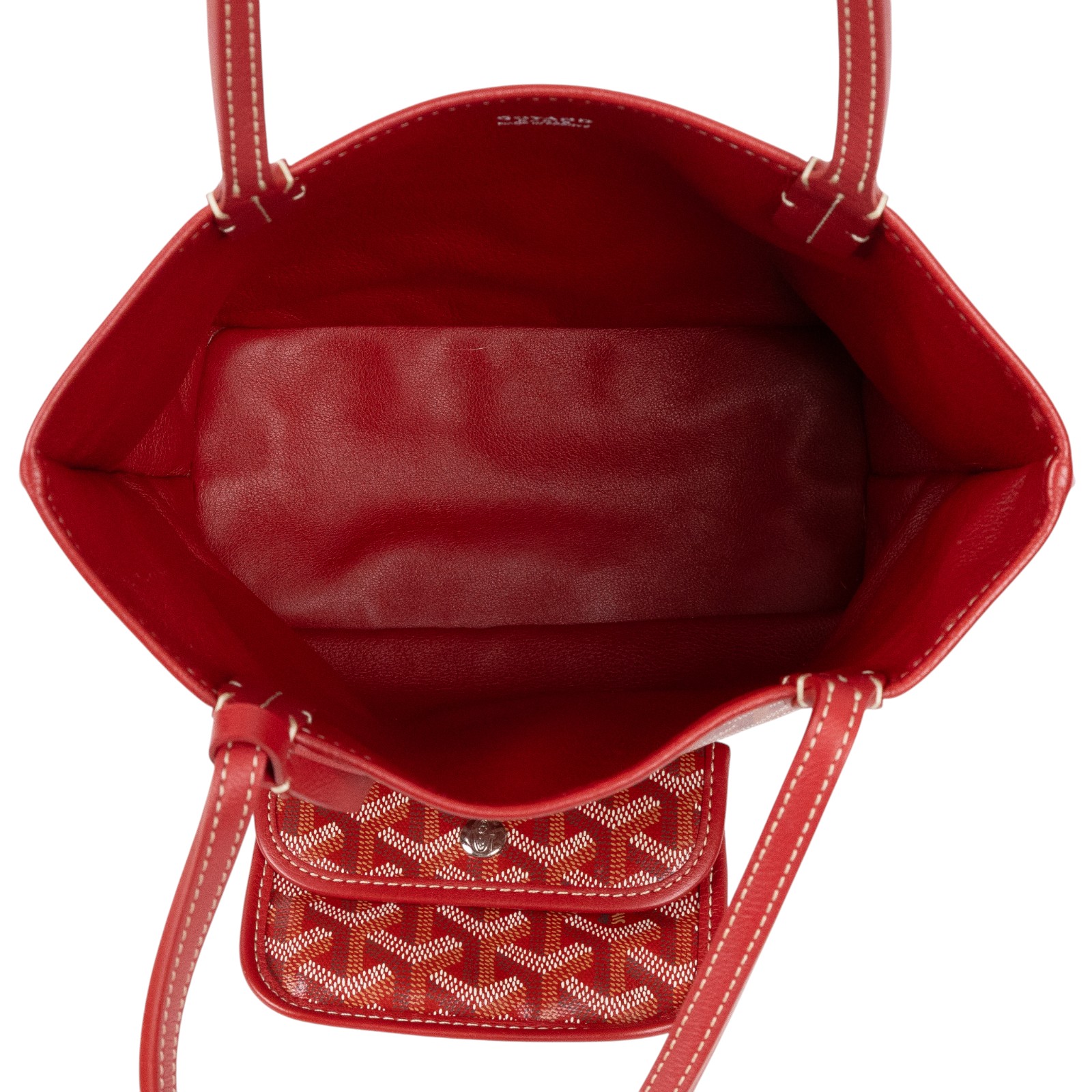 高雅德 GOYARD Anjou Mini Bag 托特包 ANJOUSMINCG 紅 ANJOU MINI 防塵袋/小卡/內袋