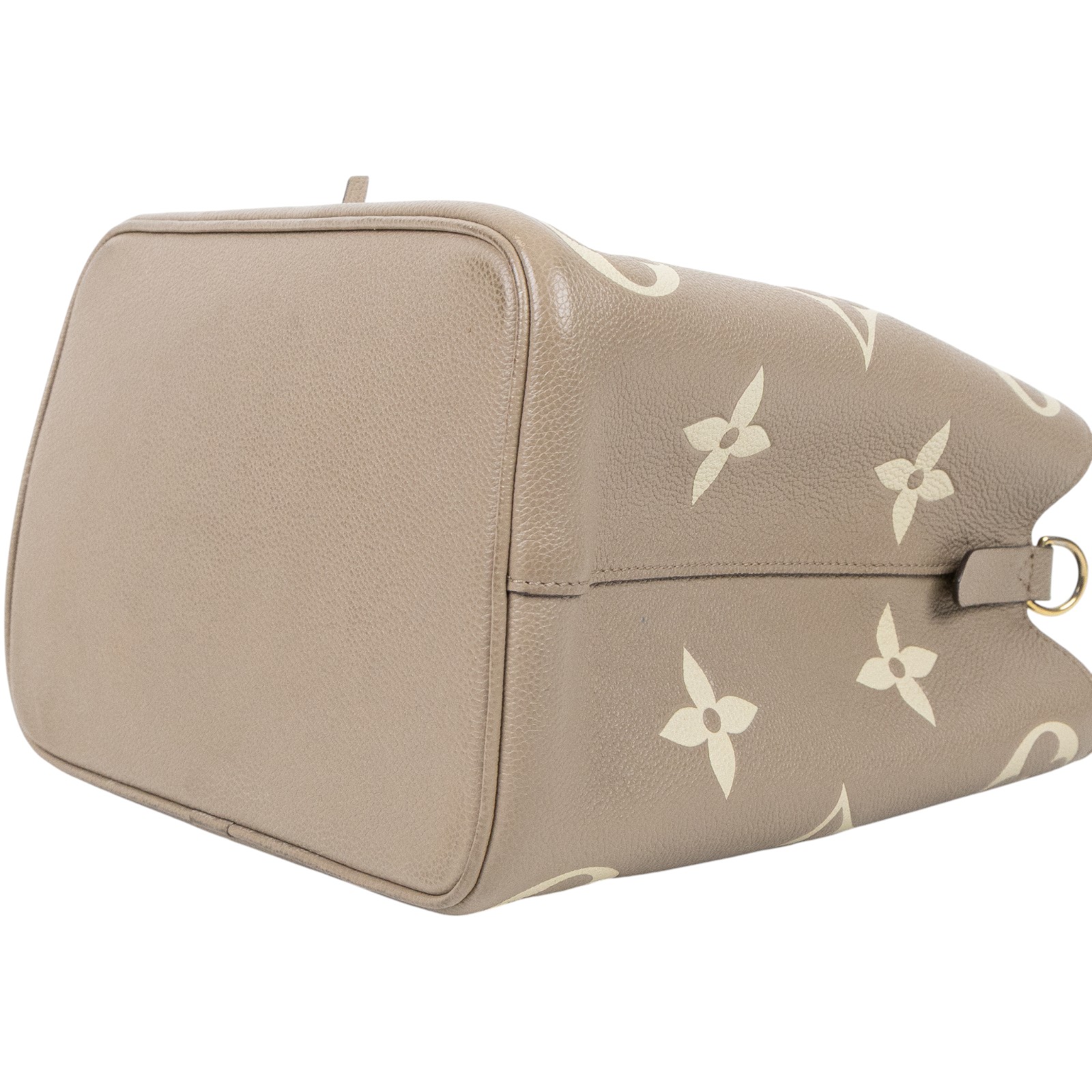 路易威登 LOUIS VUITTON NéoNoé MM 雙色 束口水桶包 M45555 晶片款 斑鳩灰NEONOE MM 防塵袋/內袋/購買證明正本/背帶