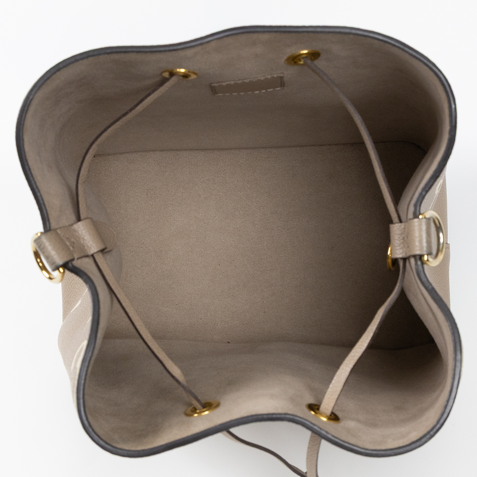 路易威登 LOUIS VUITTON NéoNoé MM 雙色 束口水桶包 M45555 晶片款 斑鳩灰NEONOE MM 防塵袋/內袋/購買證明正本/背帶