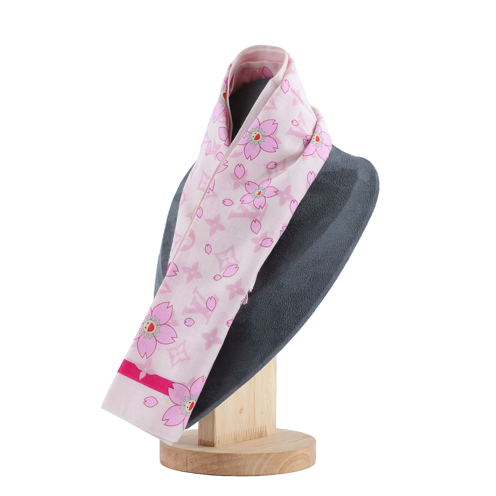 路易威登 LOUIS VUITTON 村上隆 櫻花系列 絲巾 M71921 村上隆櫻花系列方巾 無附屬品