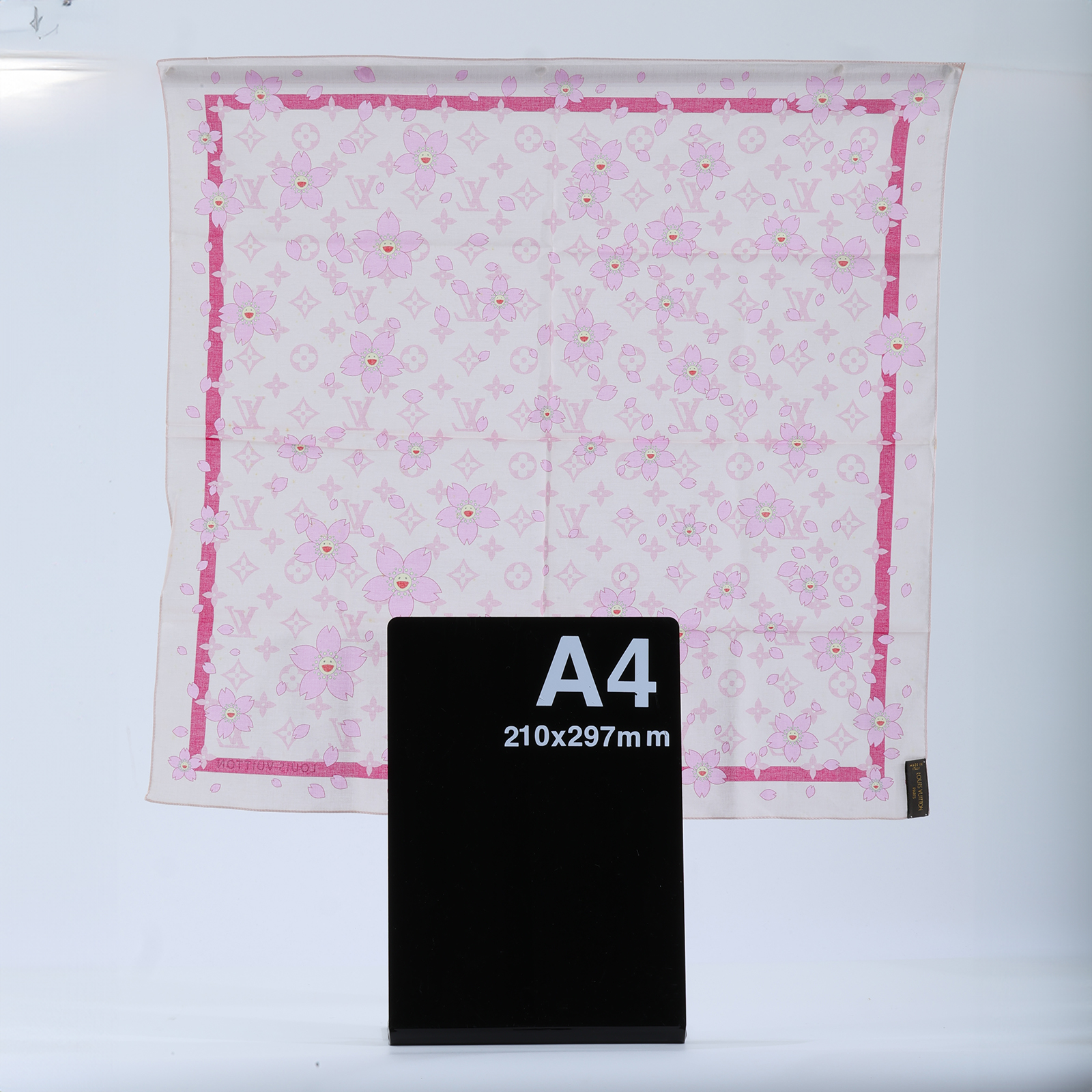 路易威登 LOUIS VUITTON 村上隆 櫻花系列 絲巾 M71921 村上隆櫻花系列方巾 無附屬品