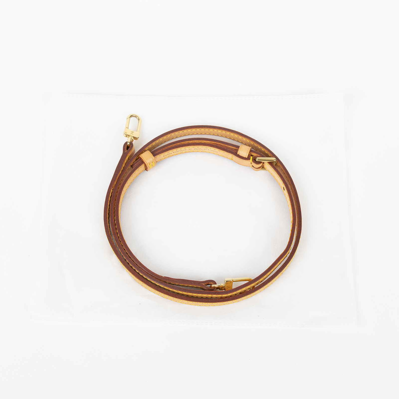 路易威登 LOUIS VUITTON 肩背帶  植鞣革背帶 無附屬品