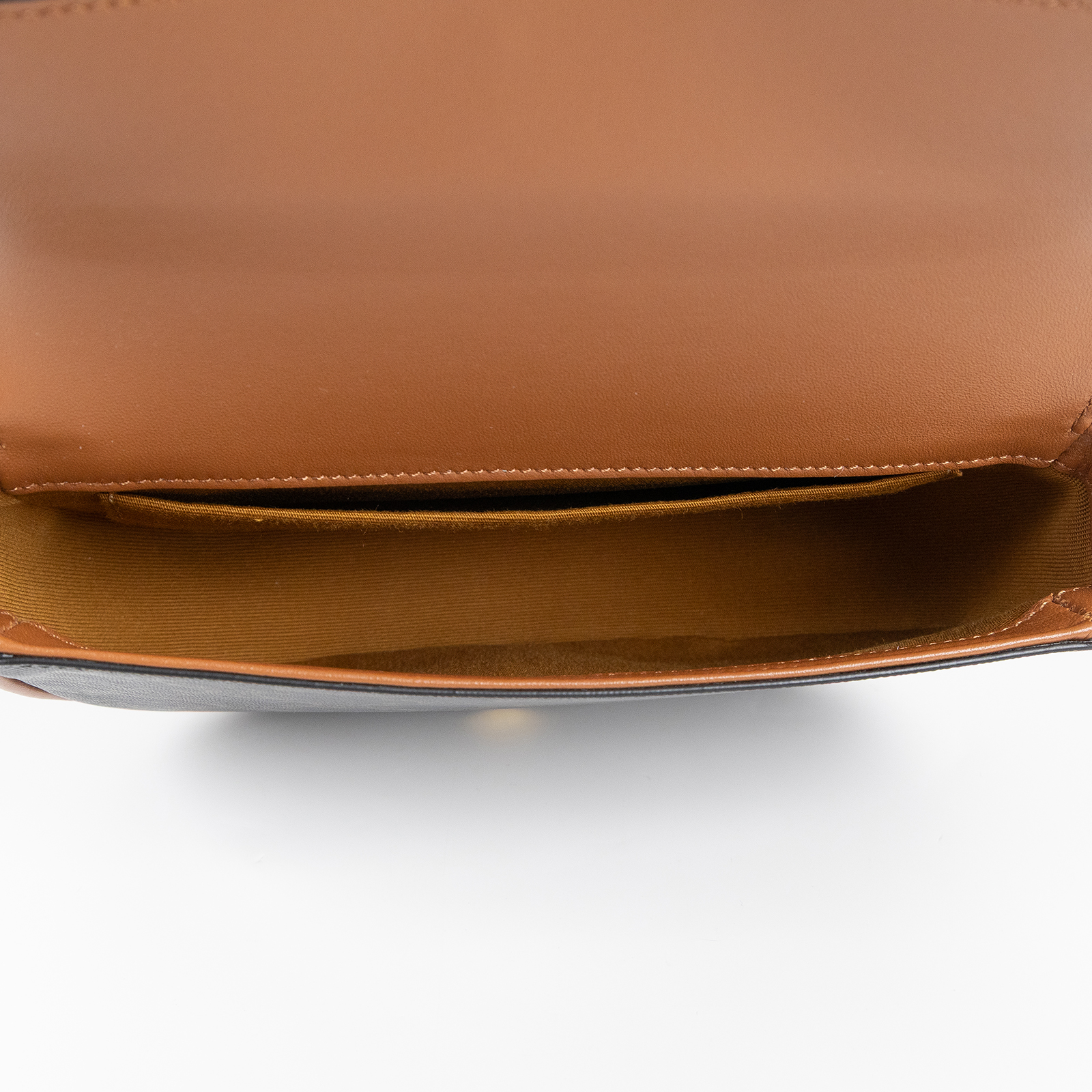 思琳 CELINE Folco 標誌印花 牛皮革 肩揹袋 122652GTL 棕凱旋門FOLCO SHOULDER 防塵袋/購買證明正本/保證卡/背帶2