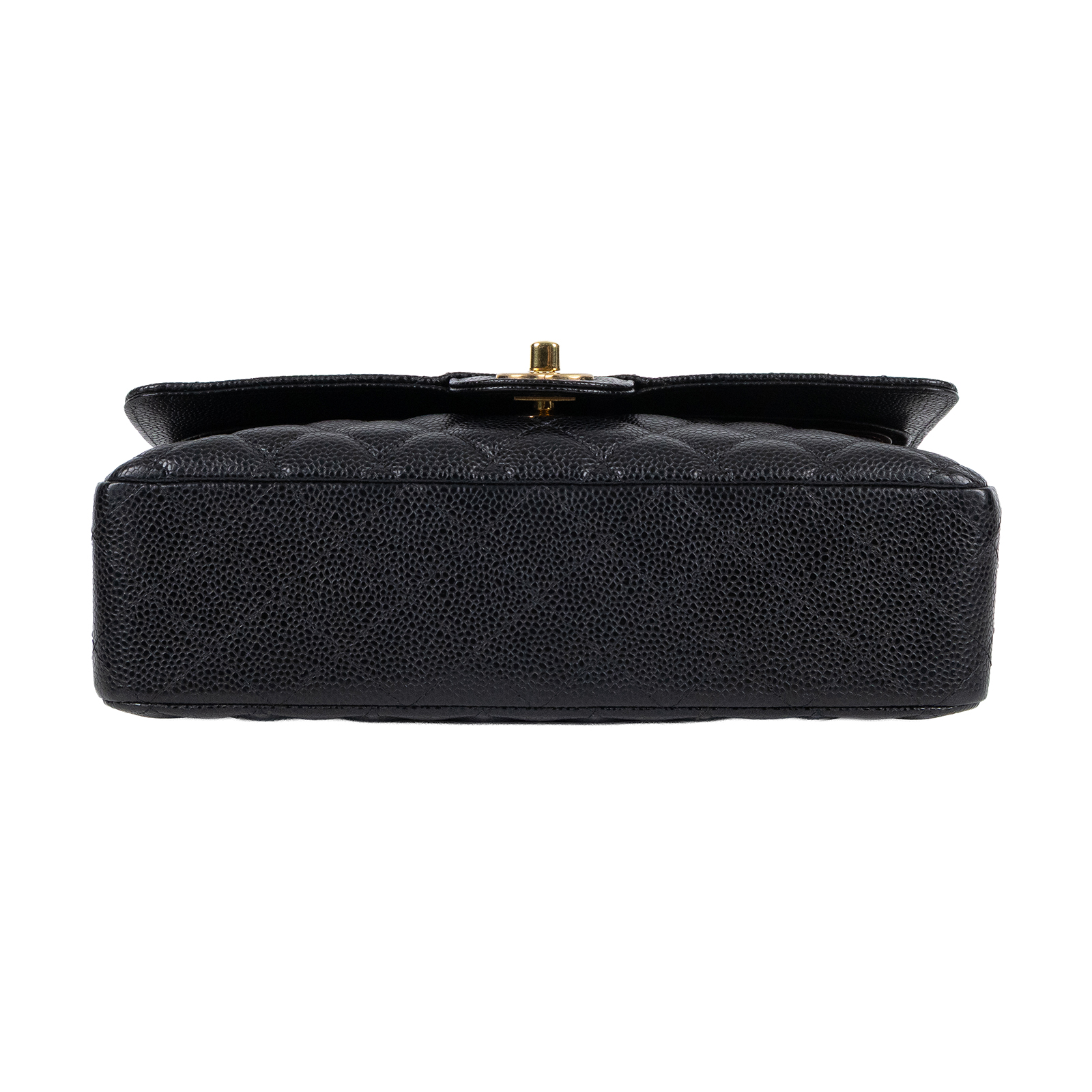 香奈兒 CHANEL CF 經典 11.12 口蓋包 A01112 Y01864 29開黑金荔枝COCO25 原廠盒子/保證卡/防塵袋/購買證明正本