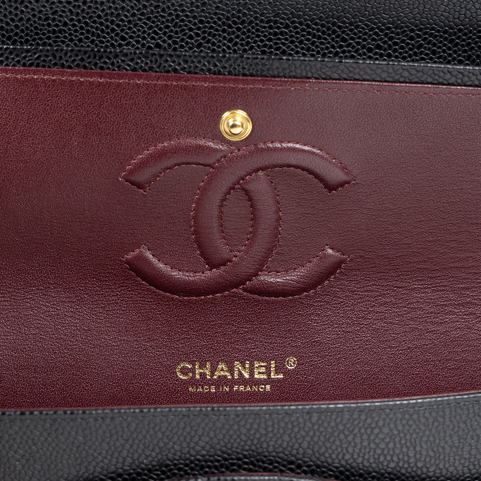 香奈兒 CHANEL CF 經典 11.12 口蓋包 A01112 Y01864 29開黑金荔枝COCO25 原廠盒子/保證卡/防塵袋/購買證明正本