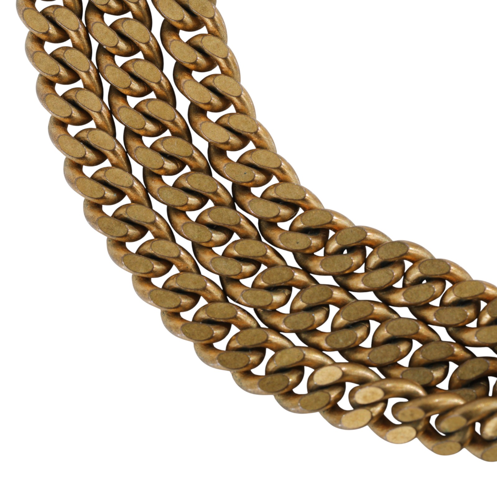 迪奧 CHRISTIAN DIOR 30 Montaigne 手鍊  金色古巴手鍊 防塵袋