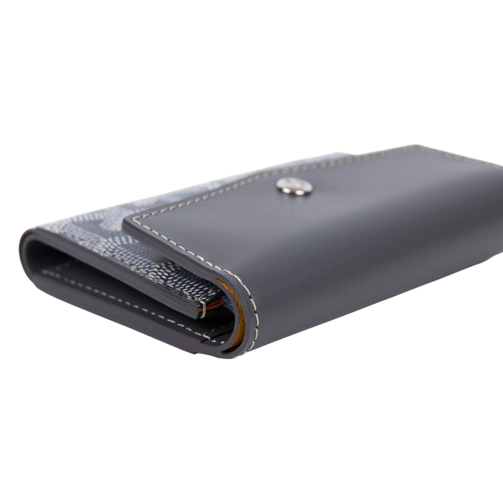 高雅德 GOYARD Saint Gabriel 錢包 三折 短夾 STGABRPMLTY Saint Gabriel灰三折短夾 原廠盒子