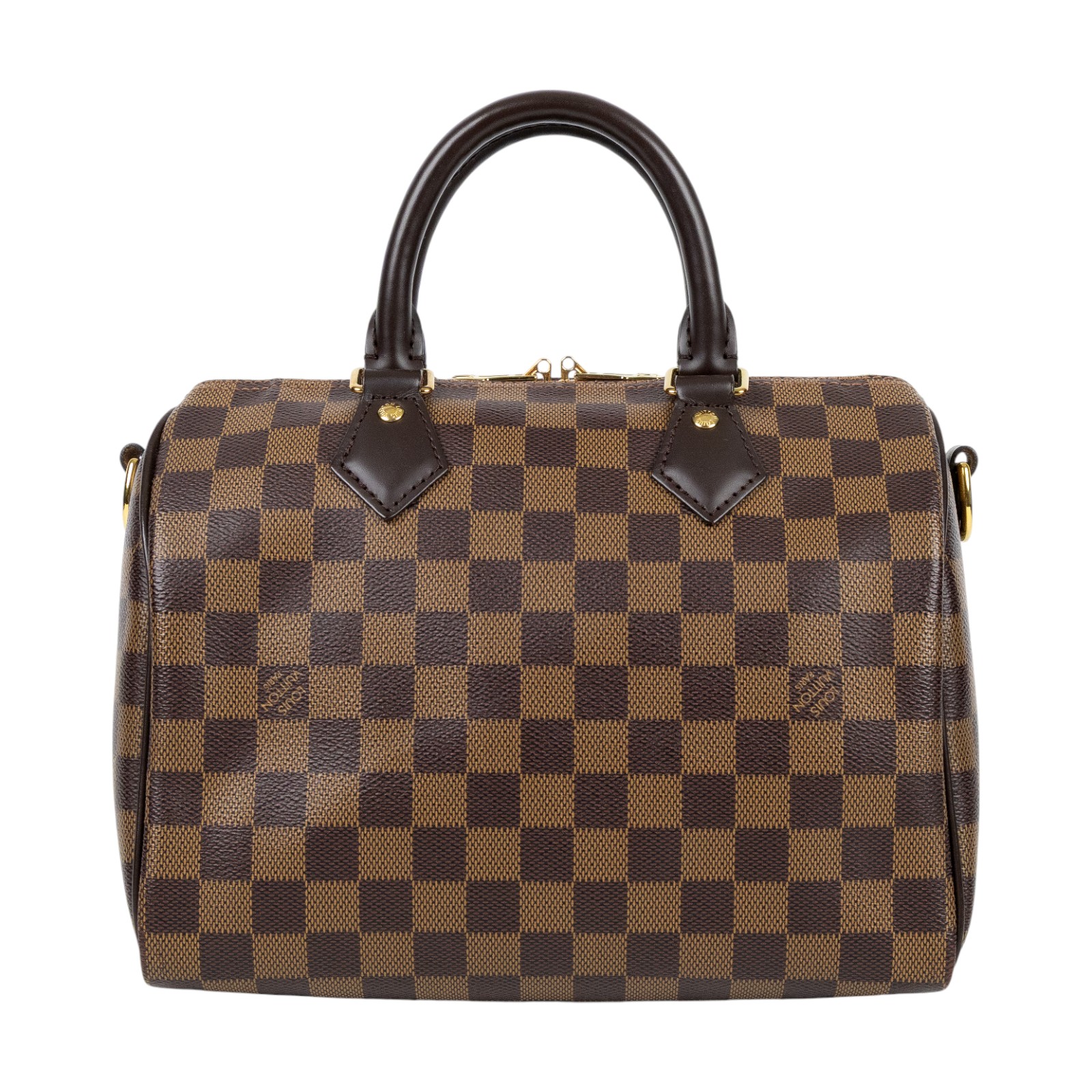 路易威登 LOUIS VUITTON Speedy Bandoulière 25  波士頓包 手提包 棕棋盤格 N40575 晶片款  原廠盒子/防塵袋/購買證明正本/鎖組/背帶