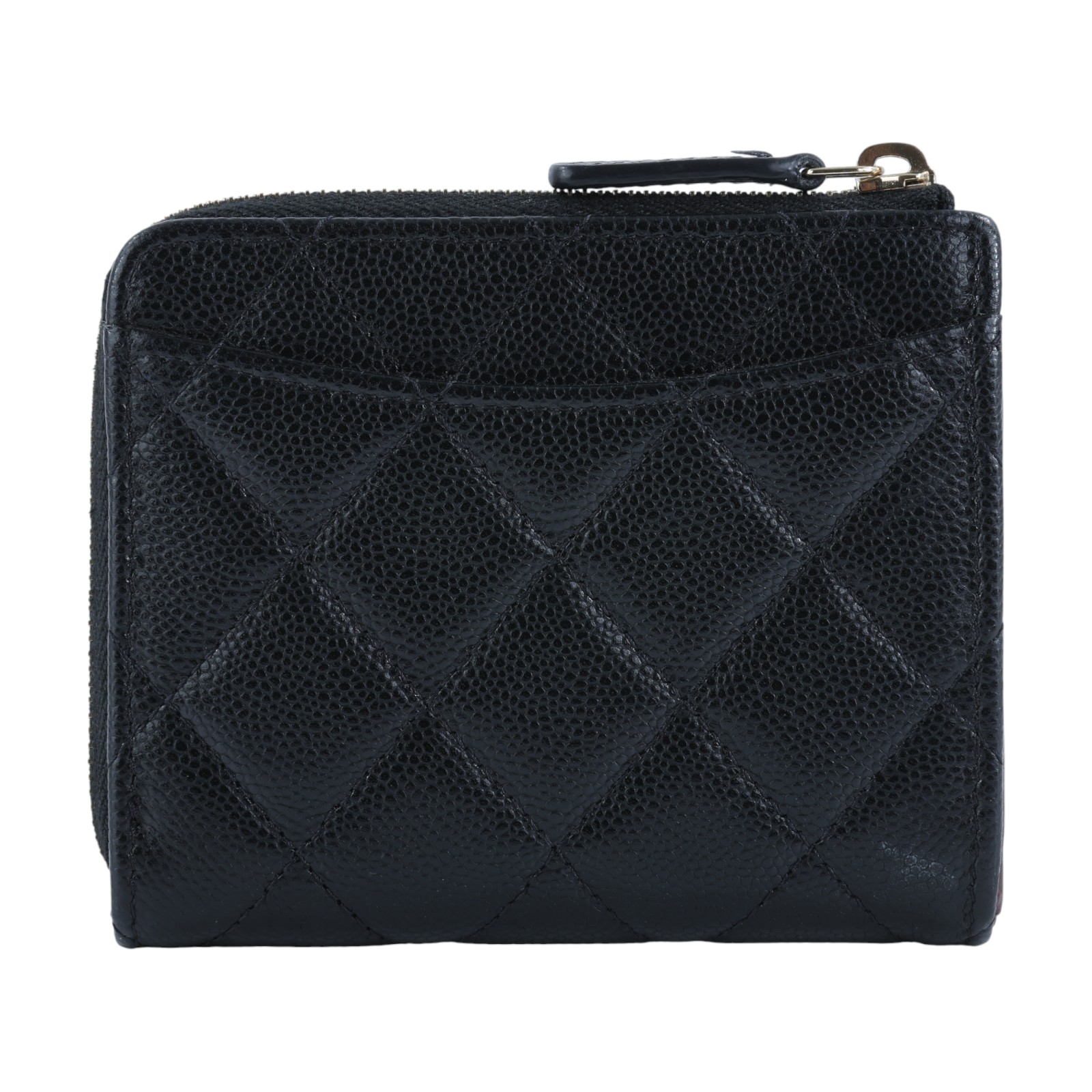 香奈兒 CHANEL CC LOGO 零錢包 卡片夾 AP3999 B10583 晶片款 L型黑淡金卡片零錢包 原廠盒子/防塵袋/購買證明影本