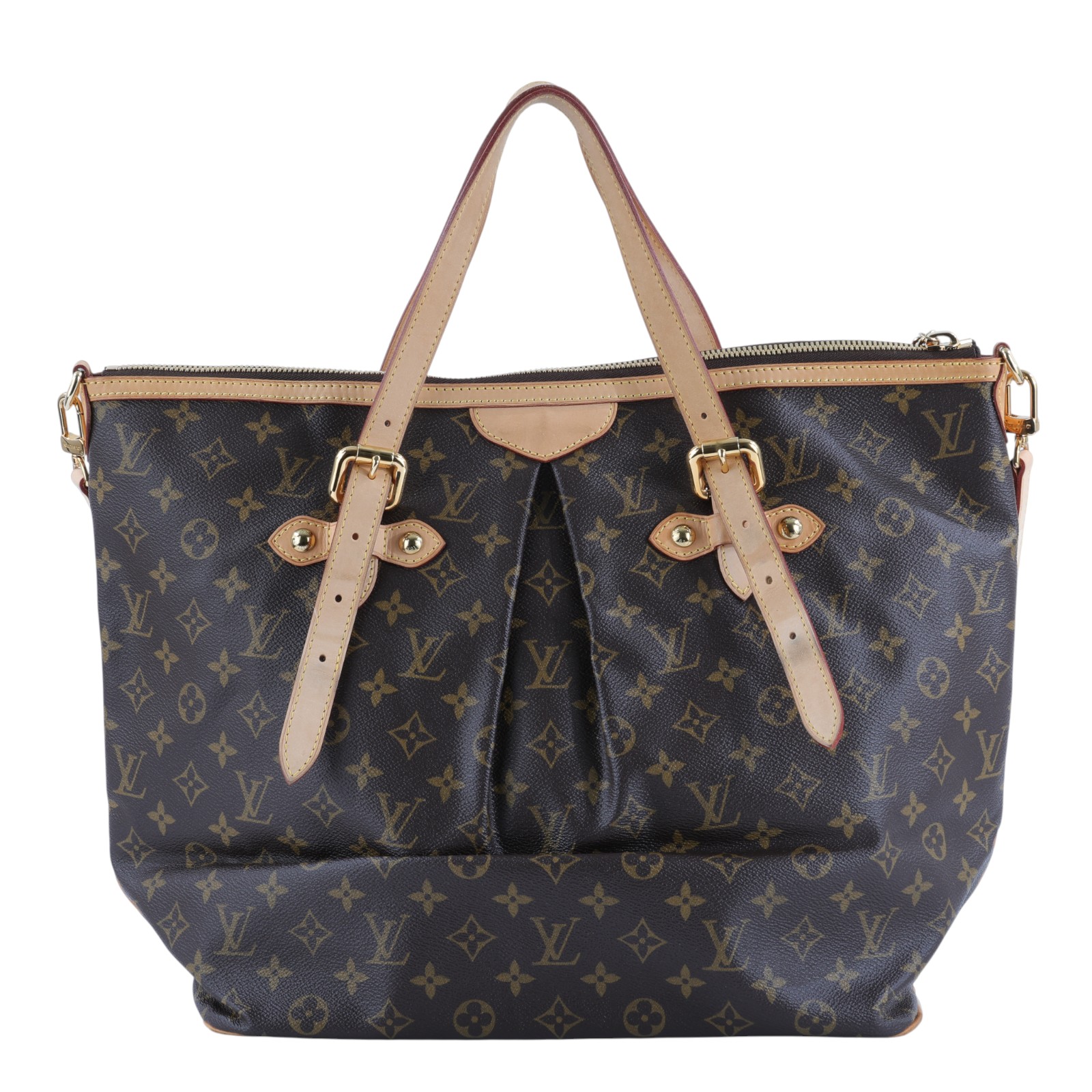 路易威登 LOUIS VUITTON Palermo GM 手提包 M40146 原花PALERMO GM 防塵袋/背帶