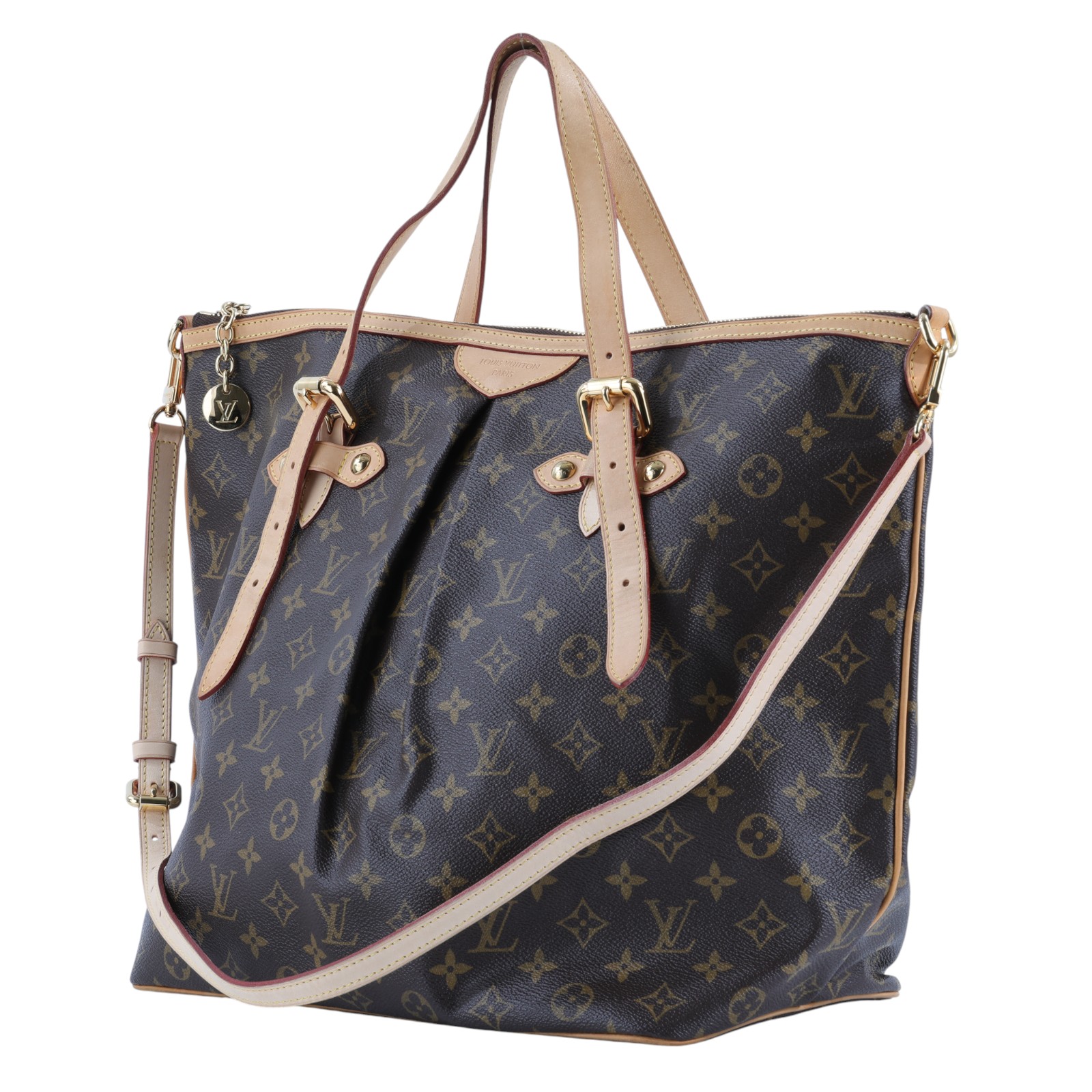 路易威登 LOUIS VUITTON Palermo GM 手提包 M40146 原花PALERMO GM 防塵袋/背帶