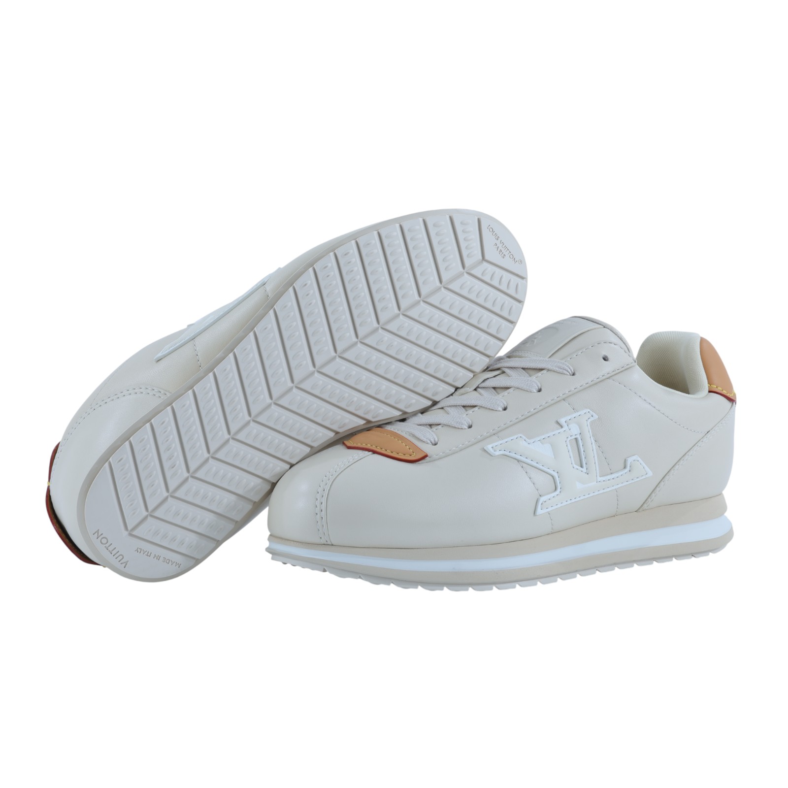 路易威登 LOUIS VUITTON BUTTERSOFT 運動鞋 1AIKF4 米色BUTTERSOFT運動鞋#8 無附屬品