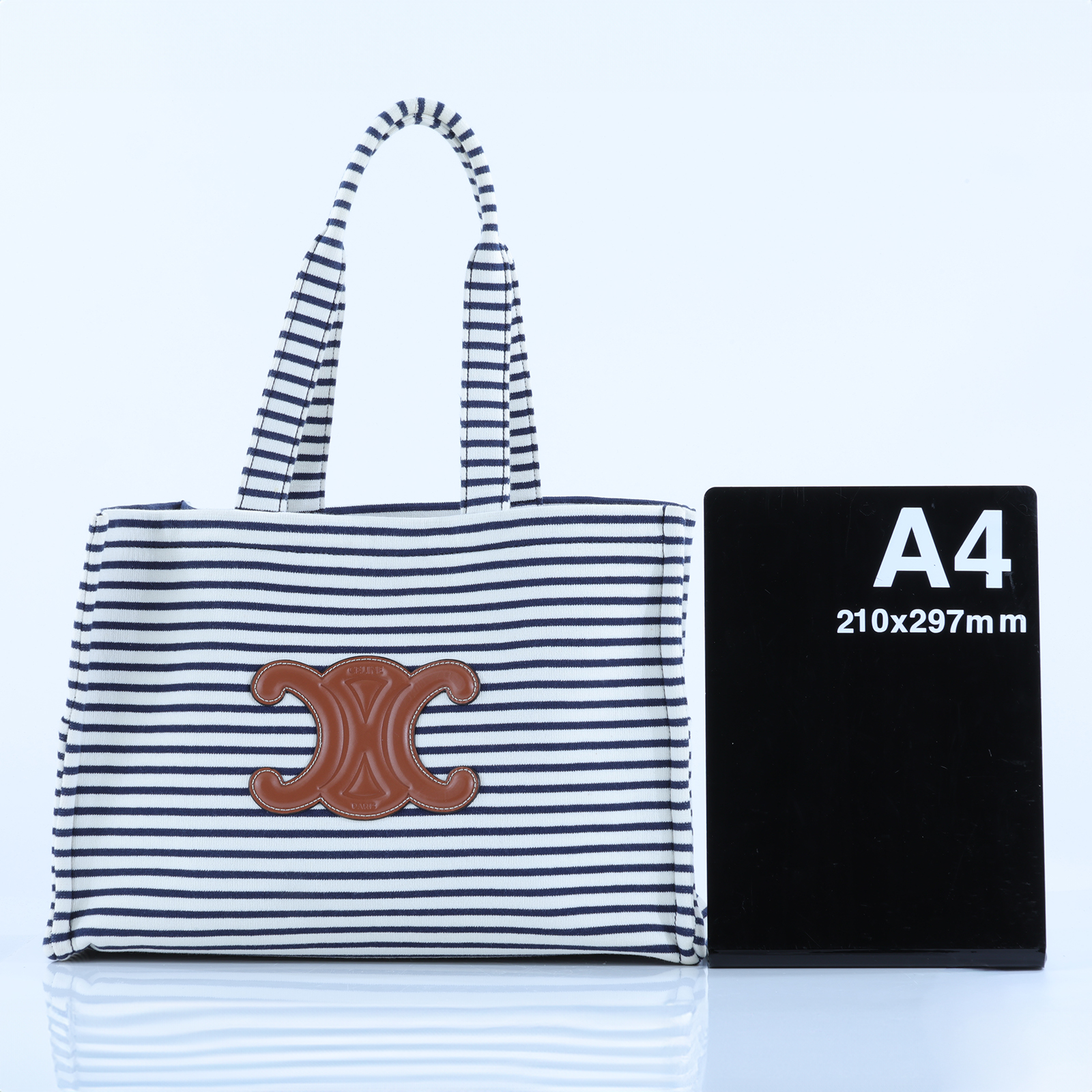 思琳 CELINE CABAS THAIS LARGE 托特包 196762DMI 藍白條紋CABAS THAIS LARGE 防塵袋