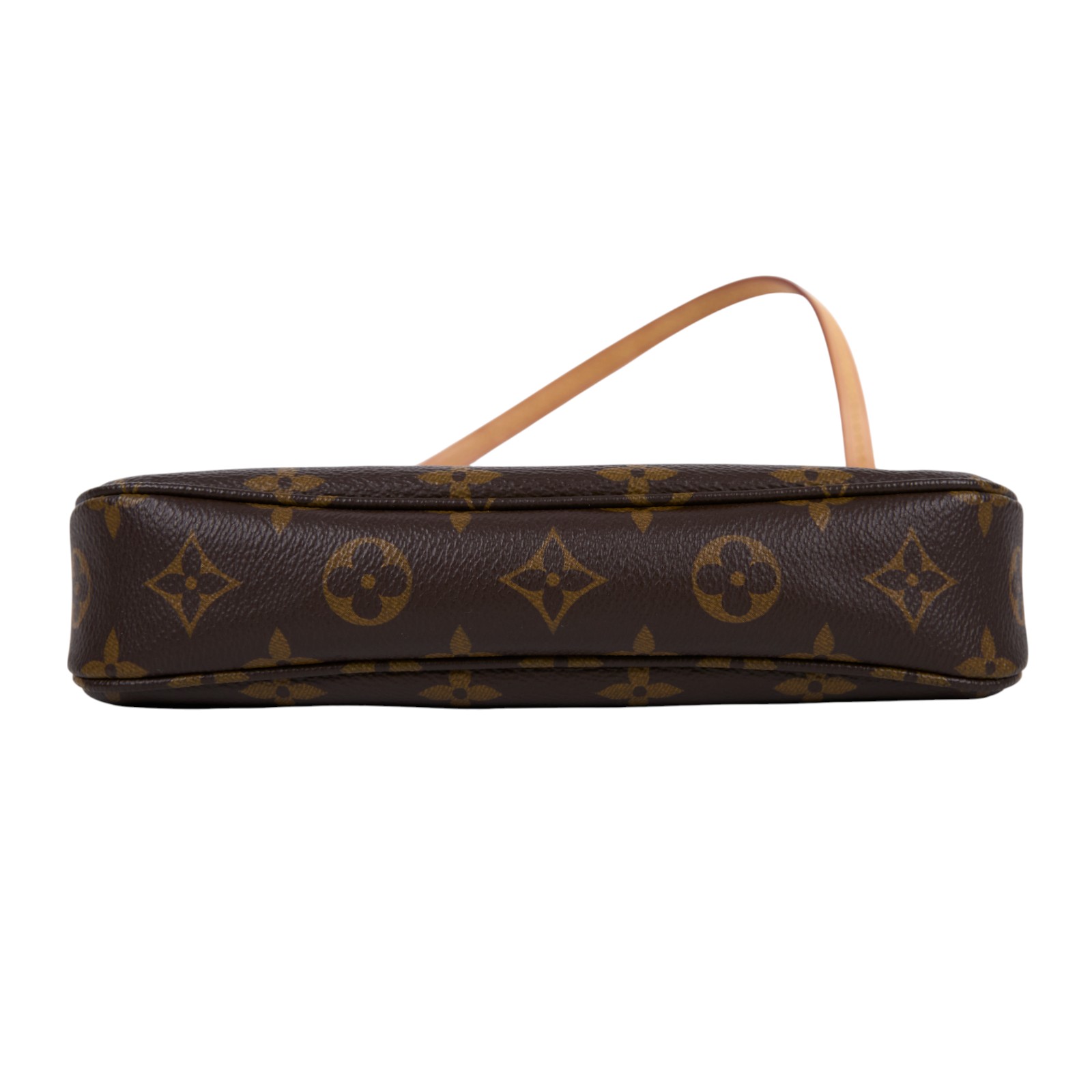 路易威登 LOUIS VUITTON Monogram 經典帆布 手提 麻將包 M40712 原花麻將包 背帶1/防塵袋