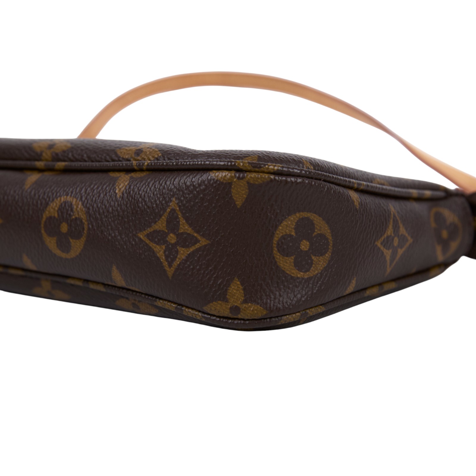 路易威登 LOUIS VUITTON Monogram 經典帆布 手提 麻將包 M40712 原花麻將包 背帶1/防塵袋